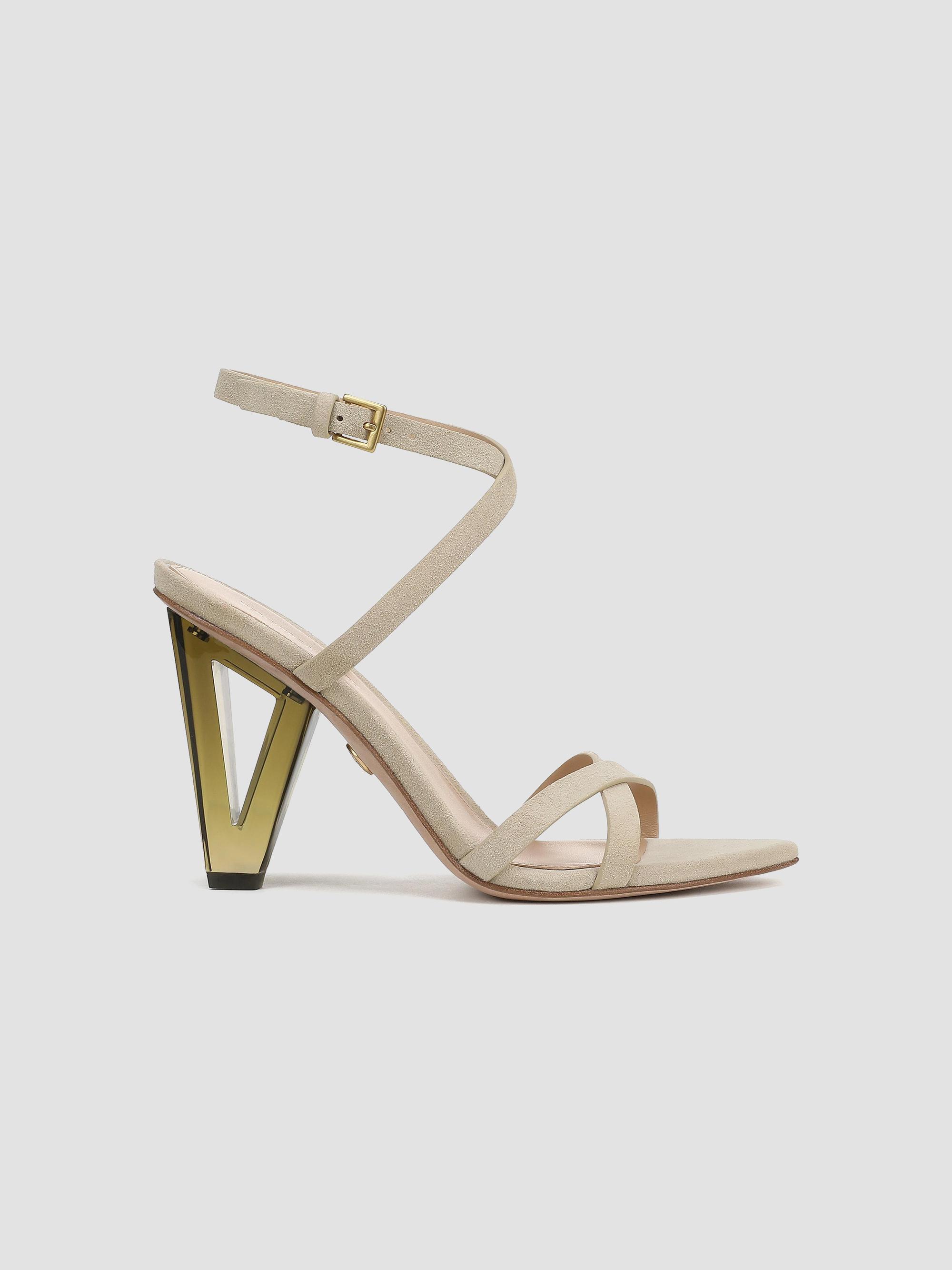 Veronica Beard Lanaya 90MM Suede Sculptural-Heel Sandals | Saks