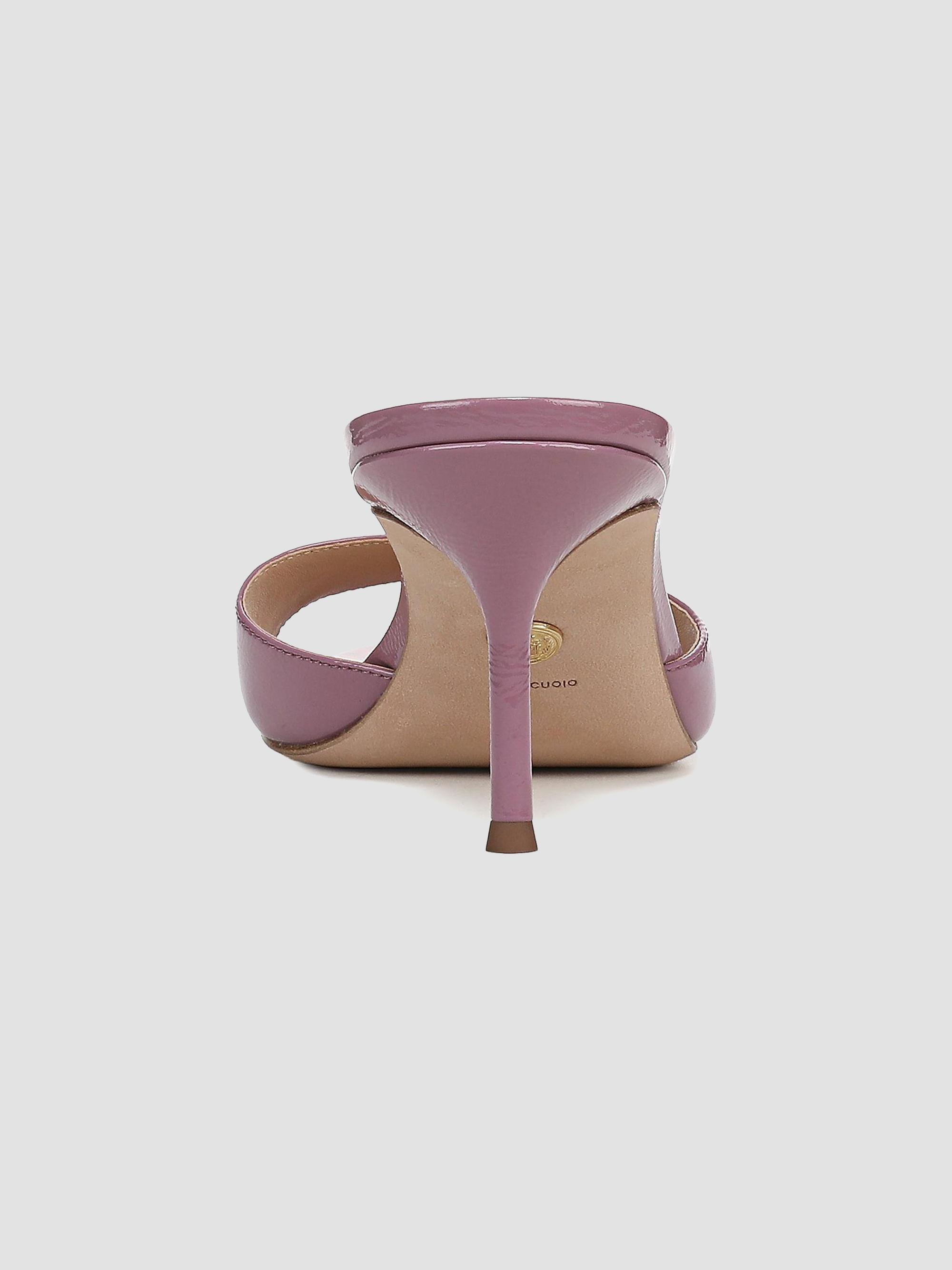 Veronica Beard Tia 65MM Patent Leather Mules | Saks Fifth Avenue