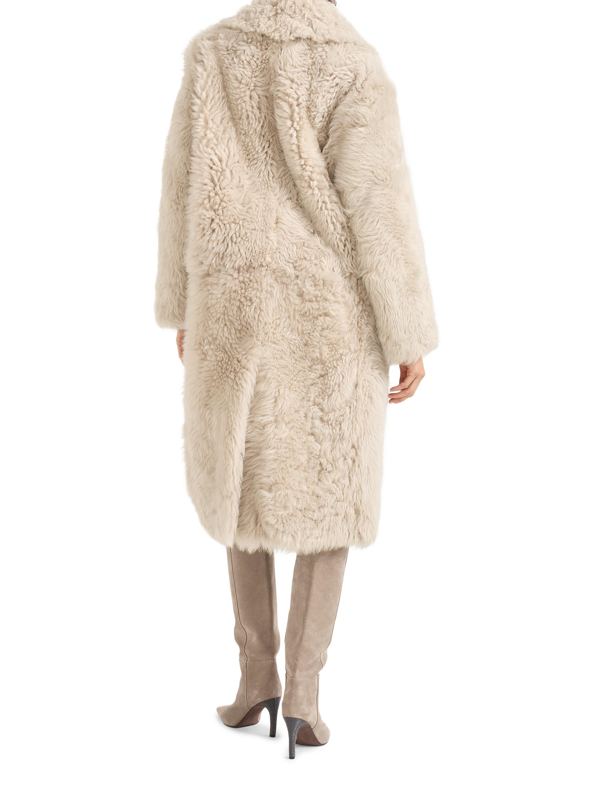 Brunello Cucinelli Coat in Soft Shearling | Saks Fifth Avenue