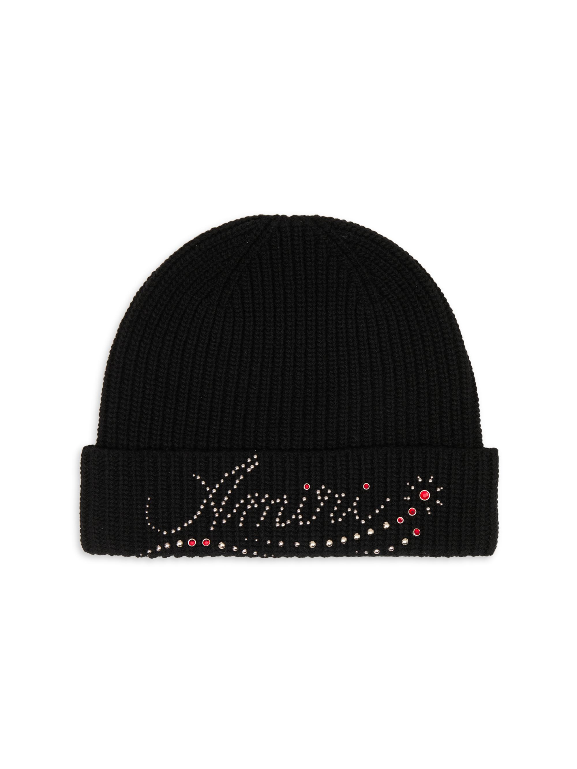 Amiri Logo-Studded Wool Beanie | Saks Fifth Avenue