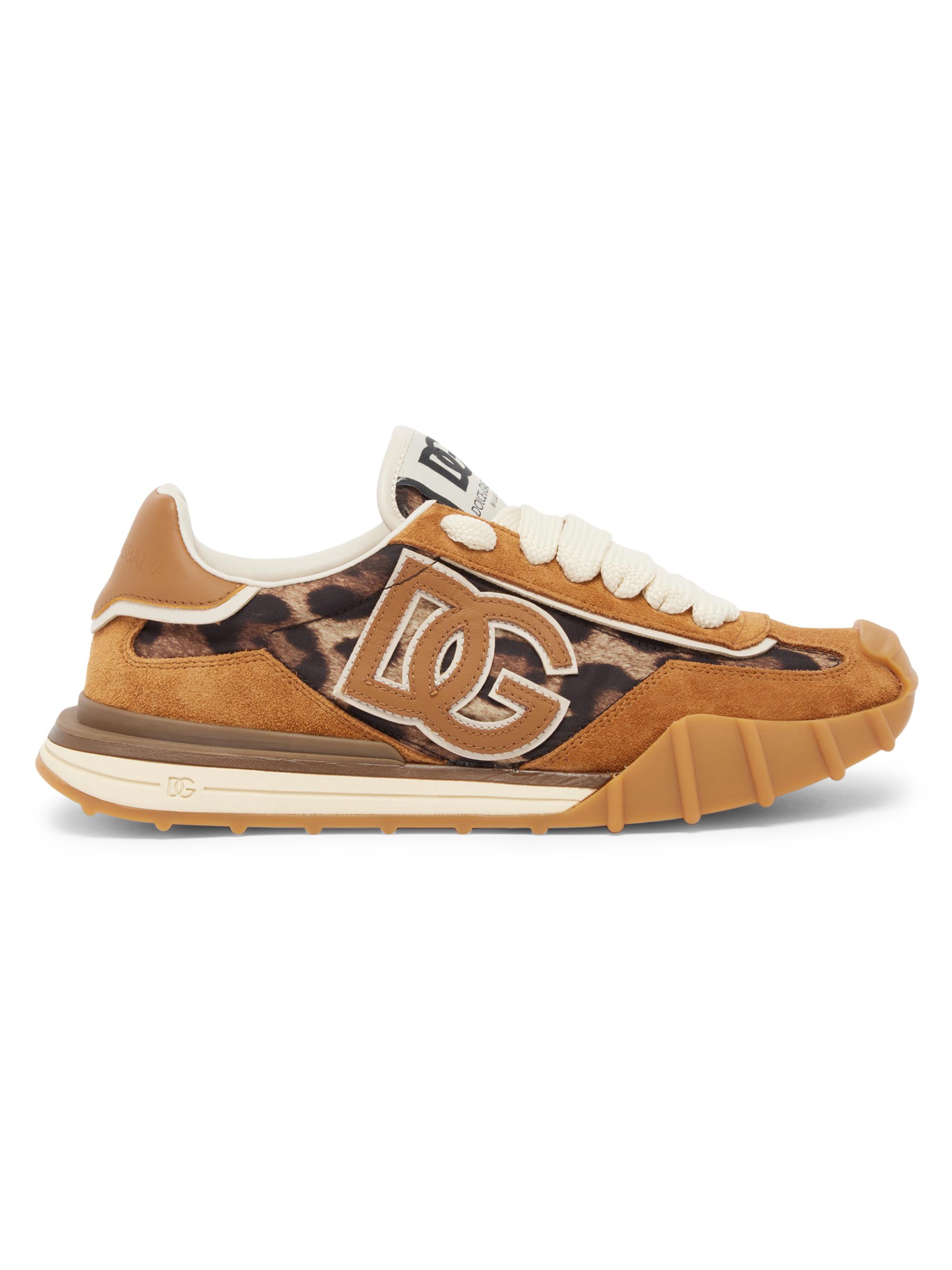 Dolce & Gabbana Women's Logo Low-Top Sneakers - Leo