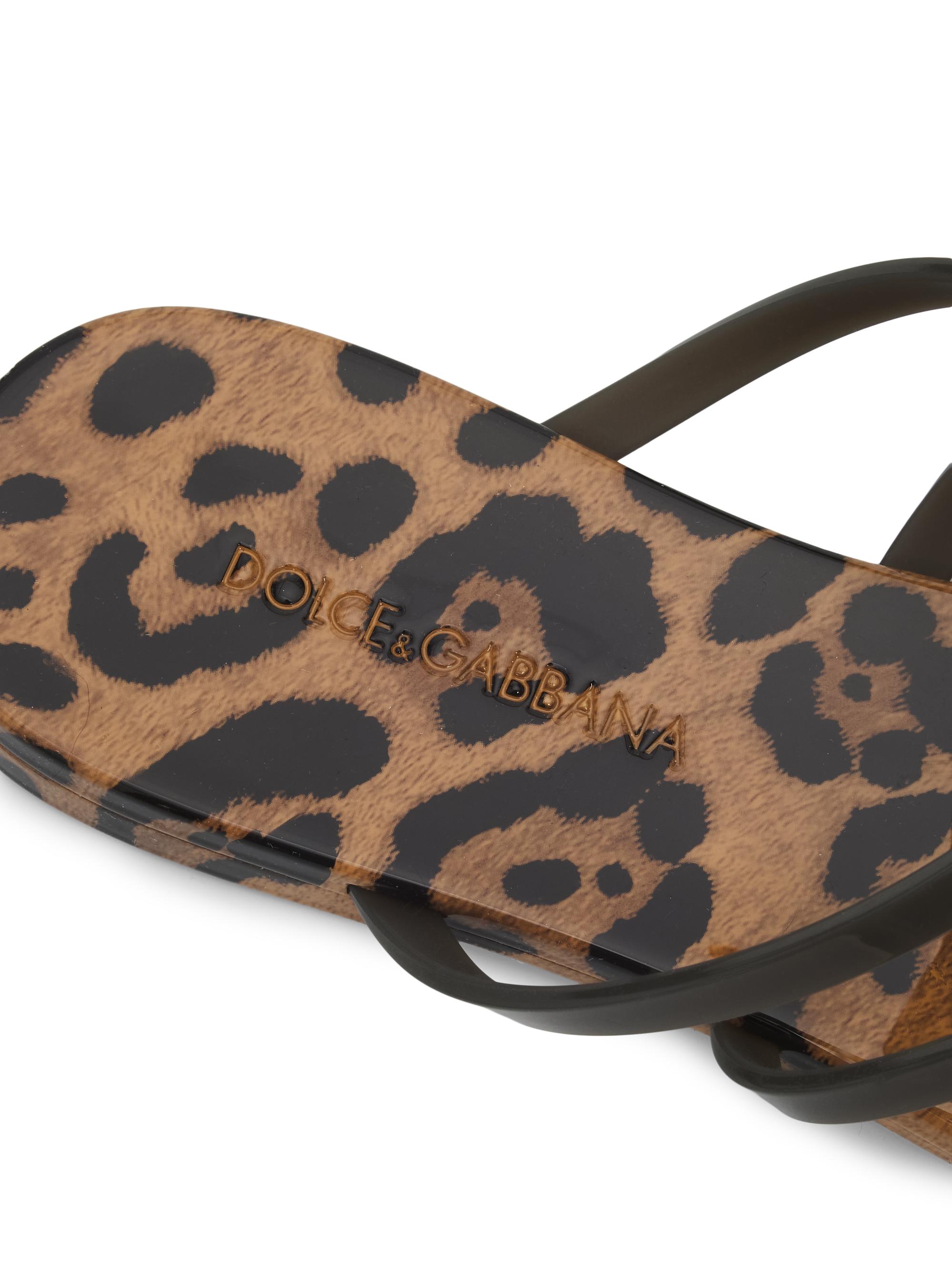 Dolce&Gabbana DG Jelly Printed Sandals | Saks Fifth Avenue