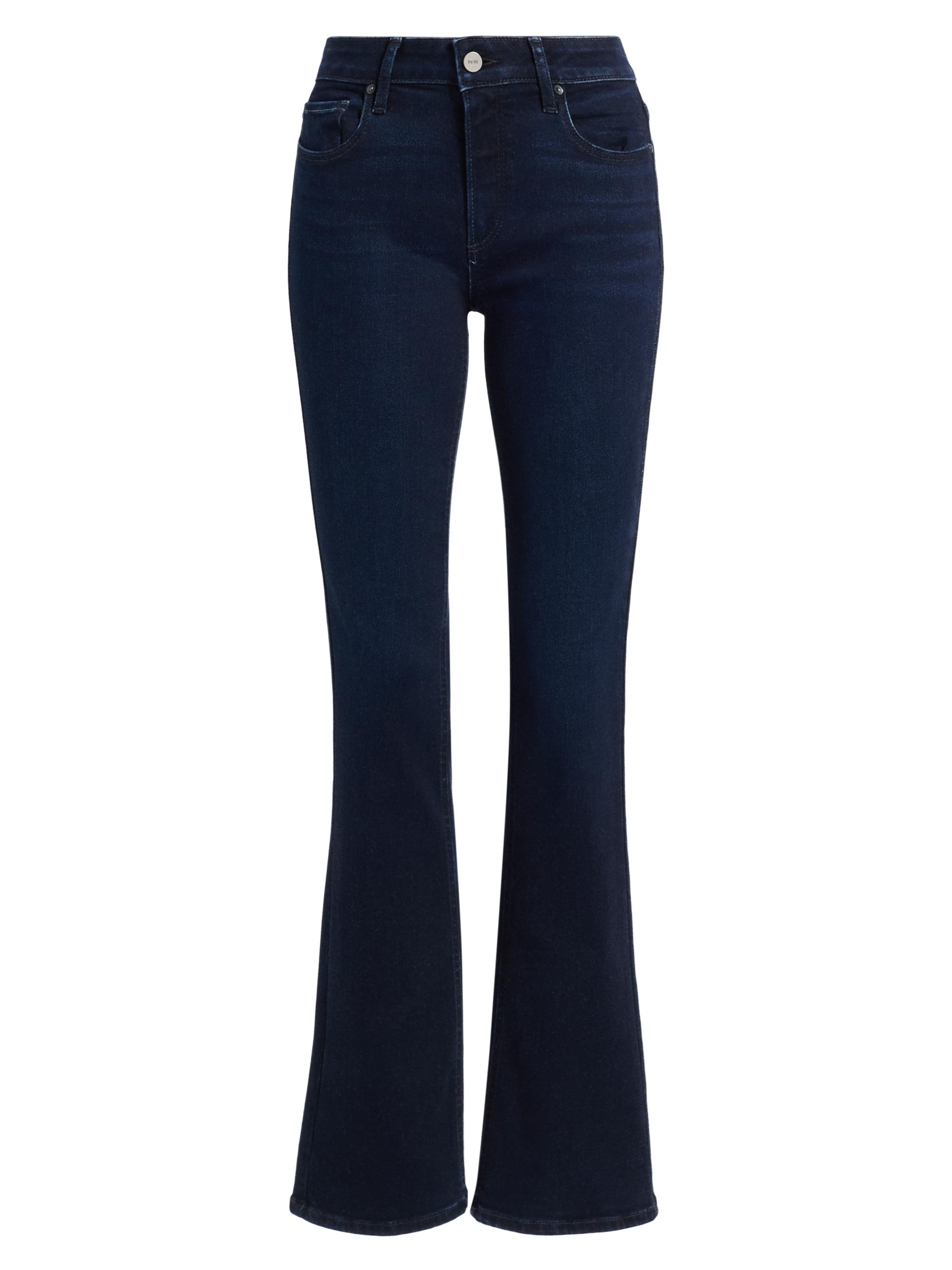 Paige Women's Manhattan High-Rise Bootcut Jeans - Apres