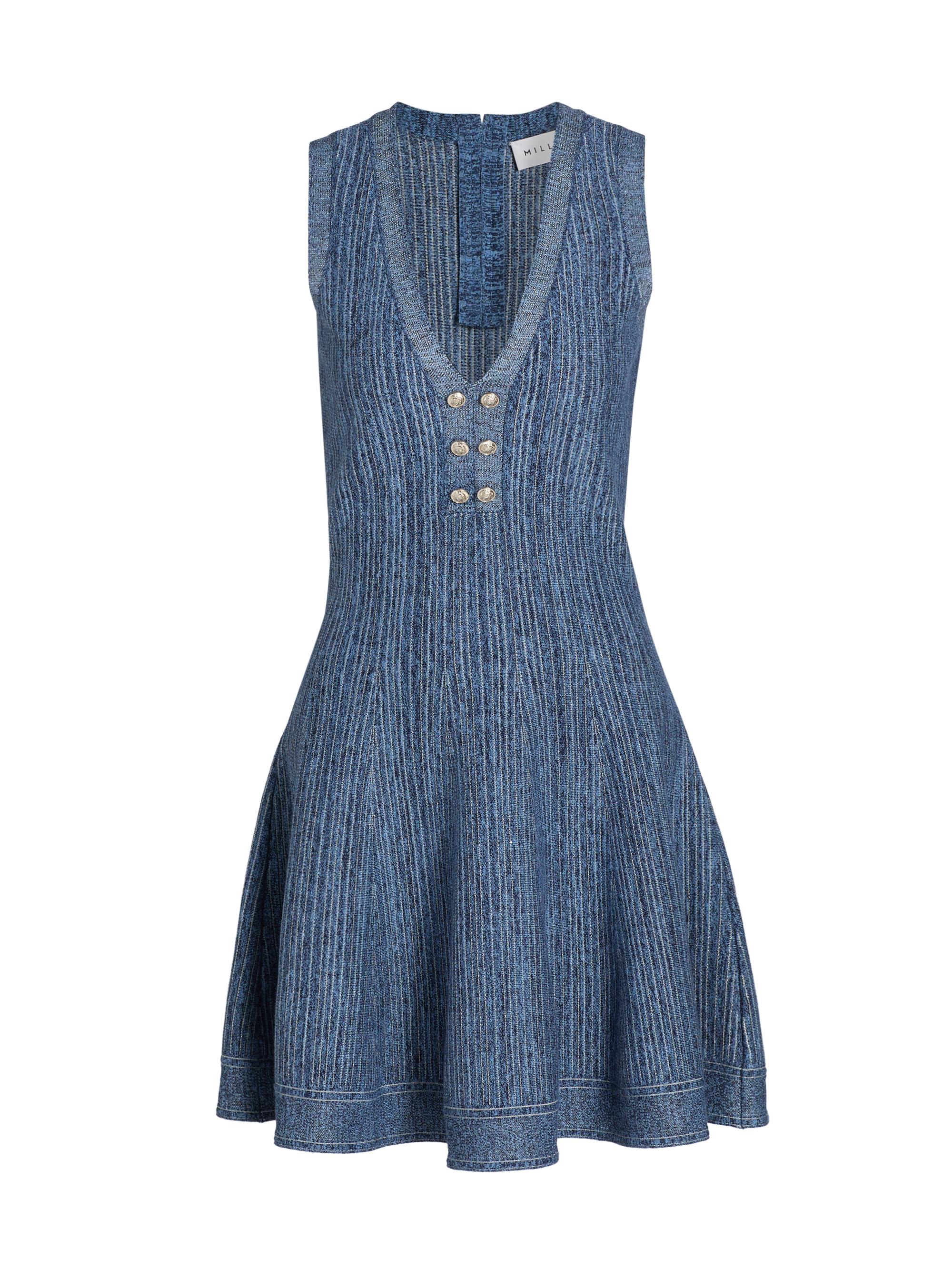 MM6 Maison Margiela Denim Maxi Shirtdress | Saks Fifth Avenue