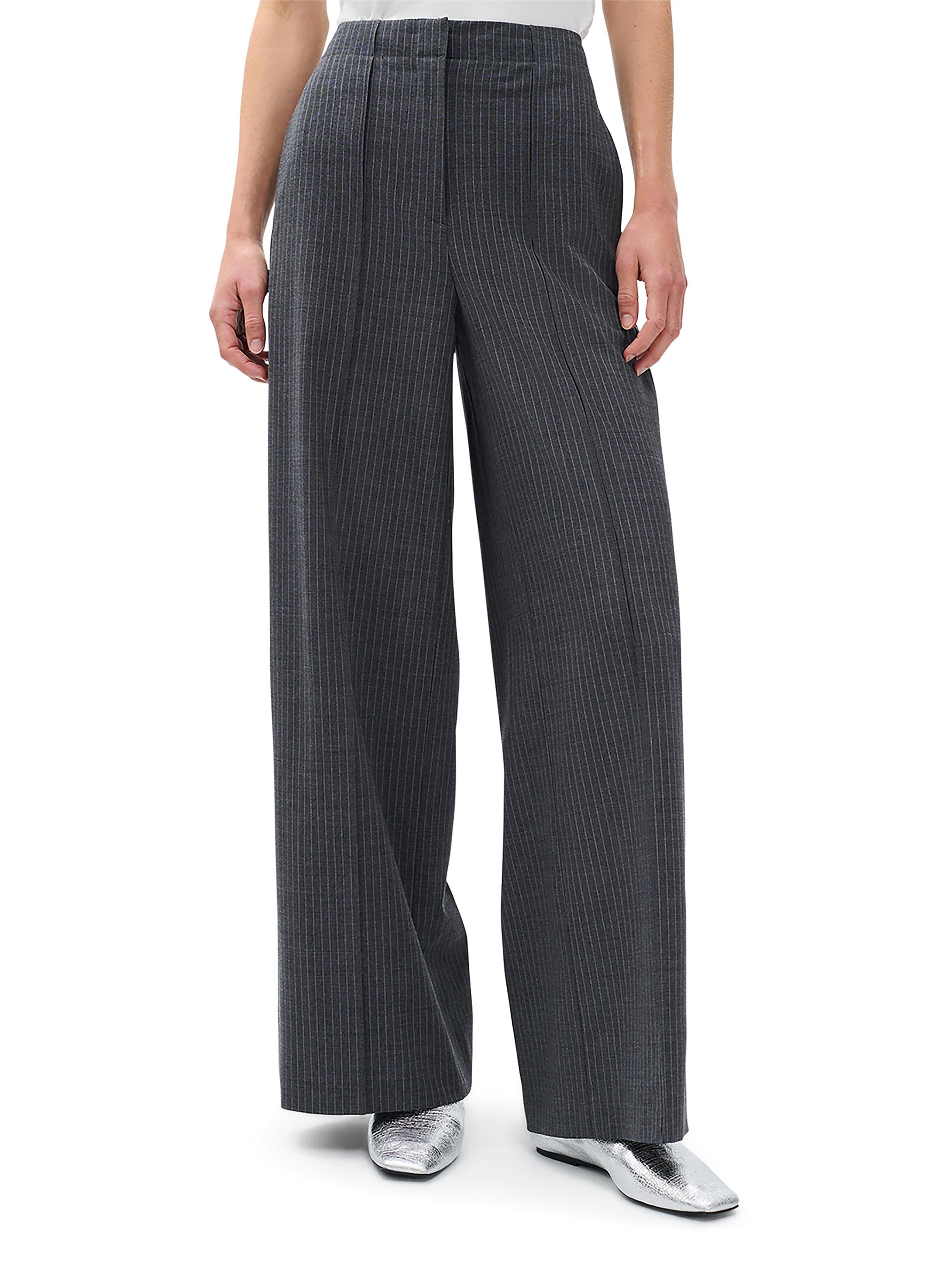 rag & bone Irina Stripe High-Rise Tailored Pants | Saks Fifth Avenue