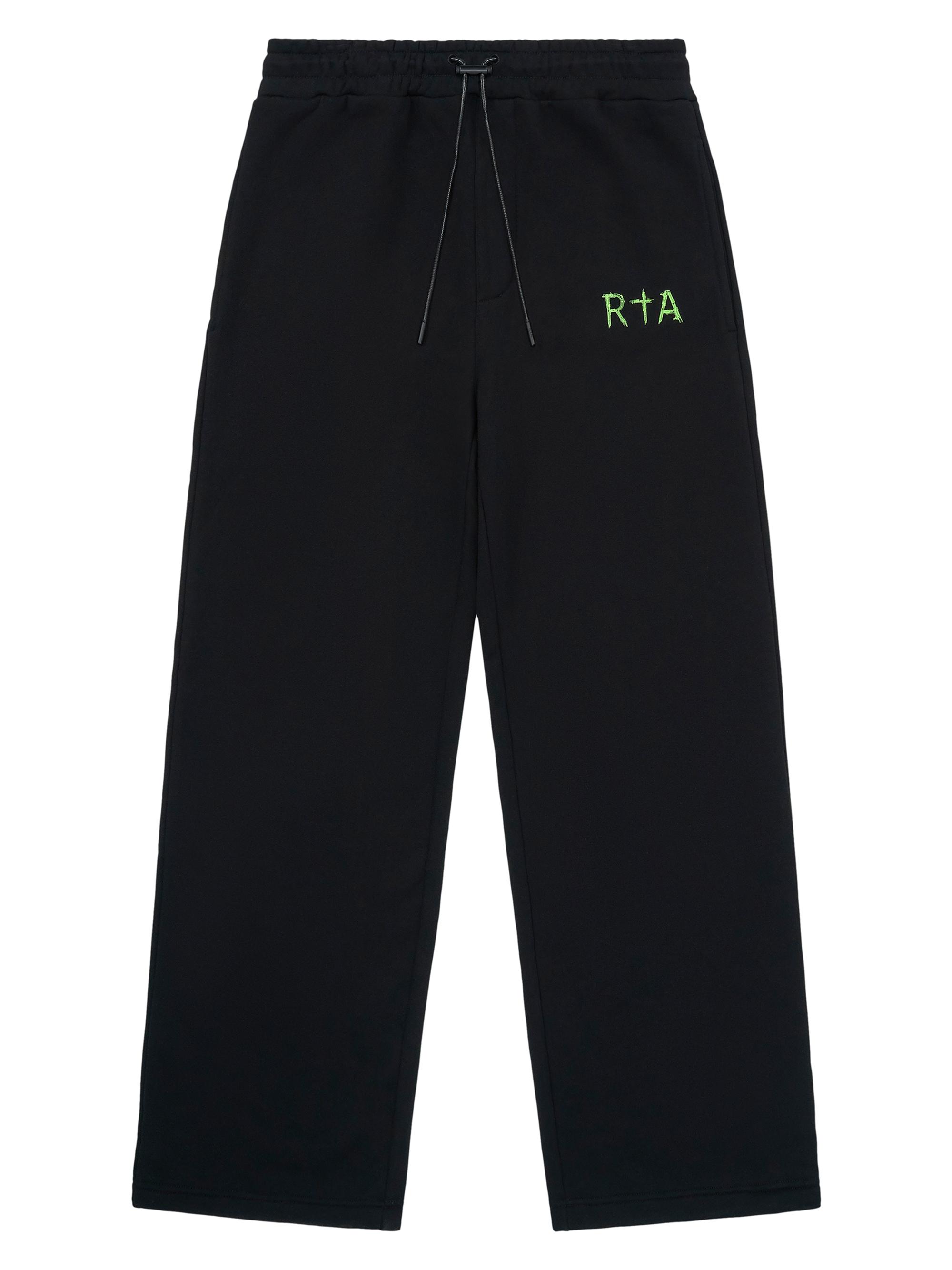 RTA Men's Cameron Logo Joggers - Black Circuit Rta
