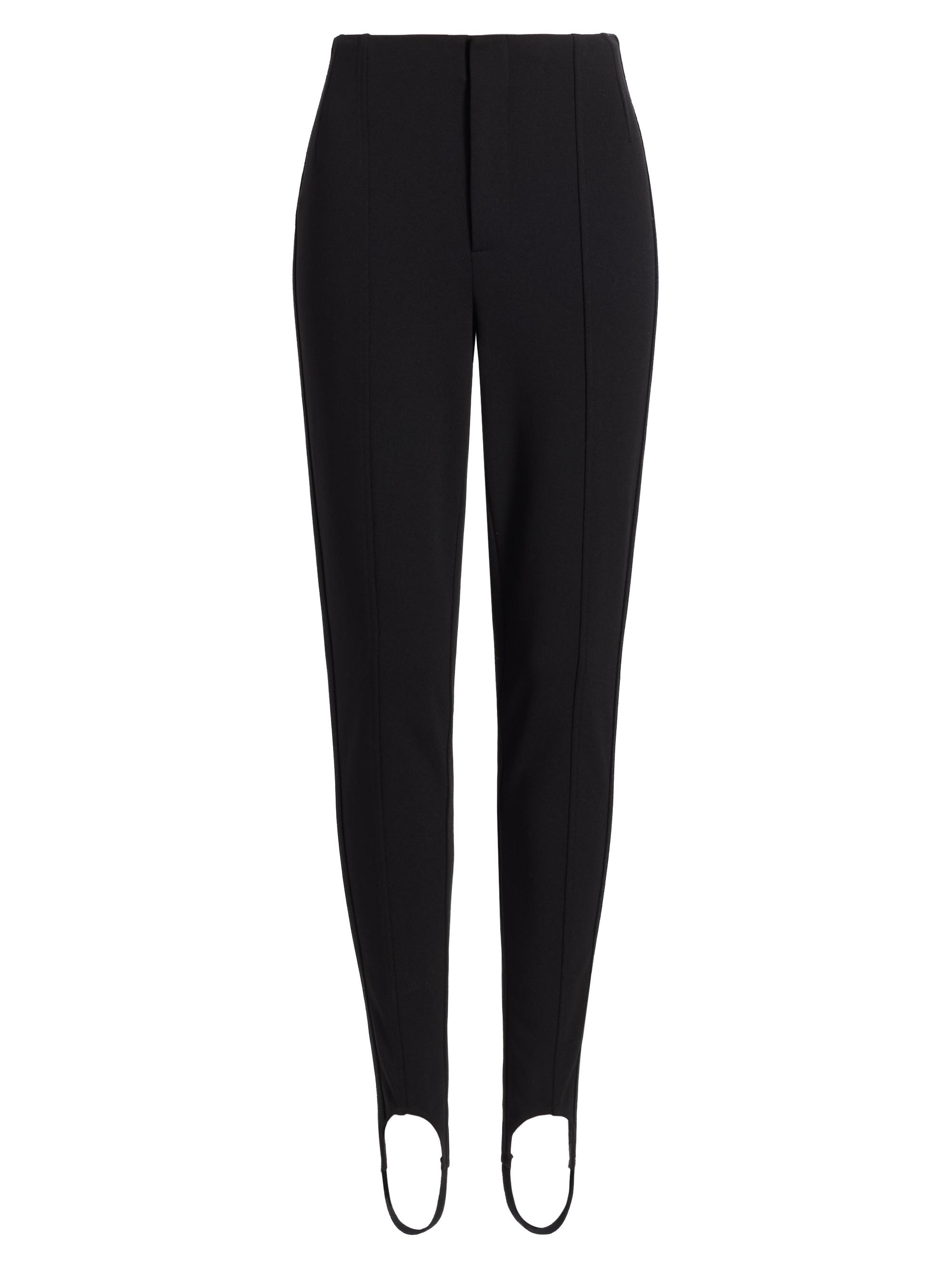 Derek Lam 10 Crosby Women's Jessamine Crêpe Knit Stirrup Pants - Black