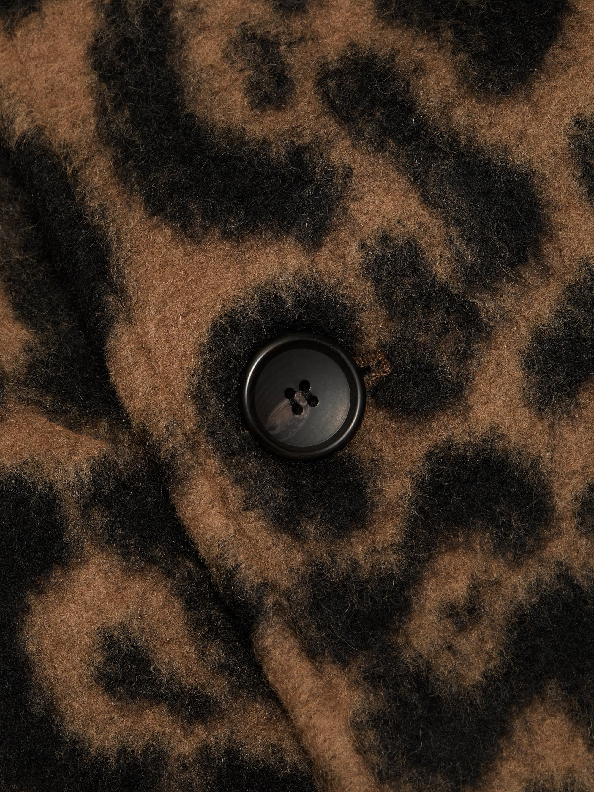SIMKHAI Rumi Leopard-Print Long Coat | Saks Fifth Avenue
