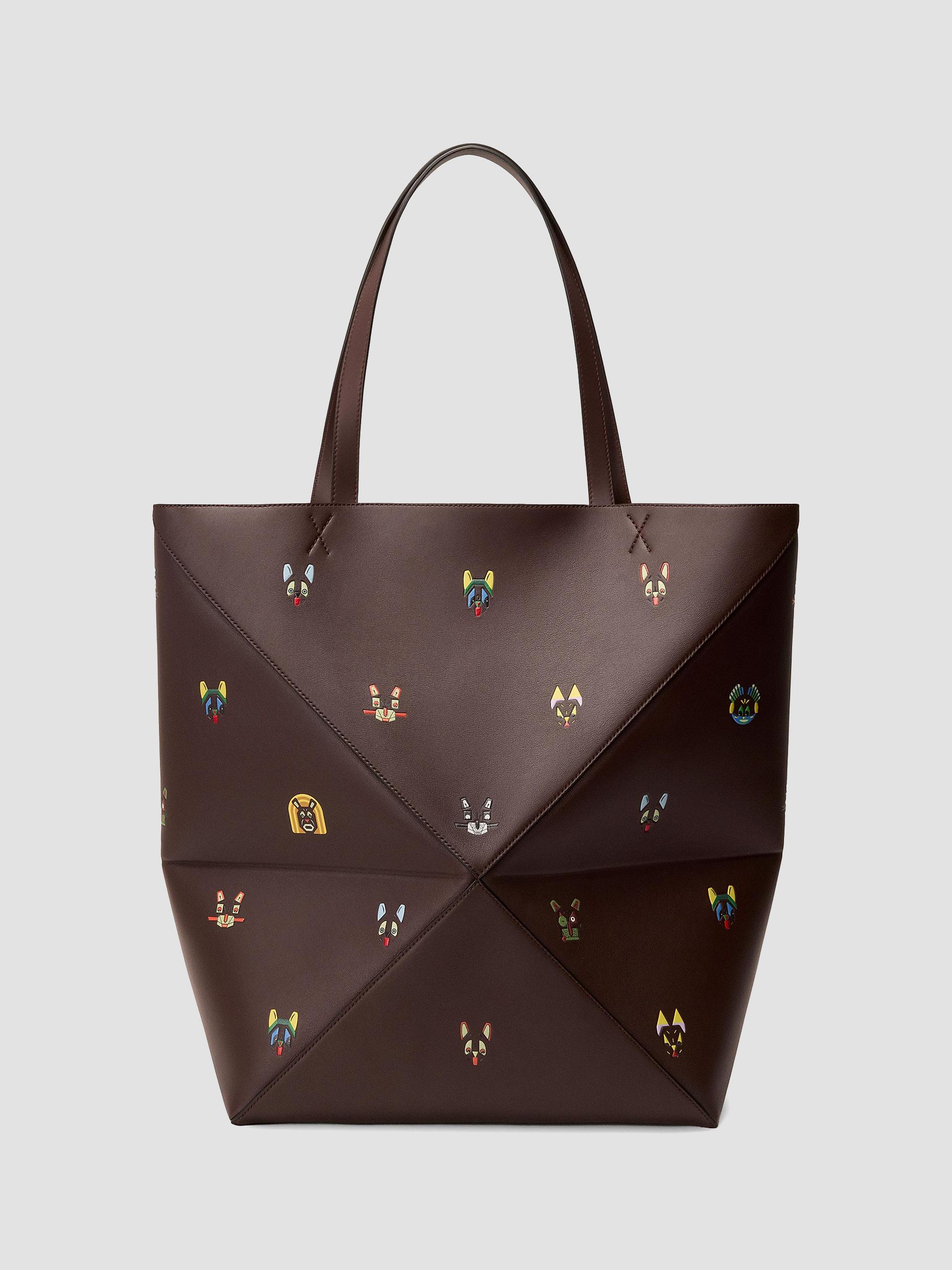 LOEWE LOEWE x Louis Wain Extra-Large Puzzle Fold Tote Bag | Saks