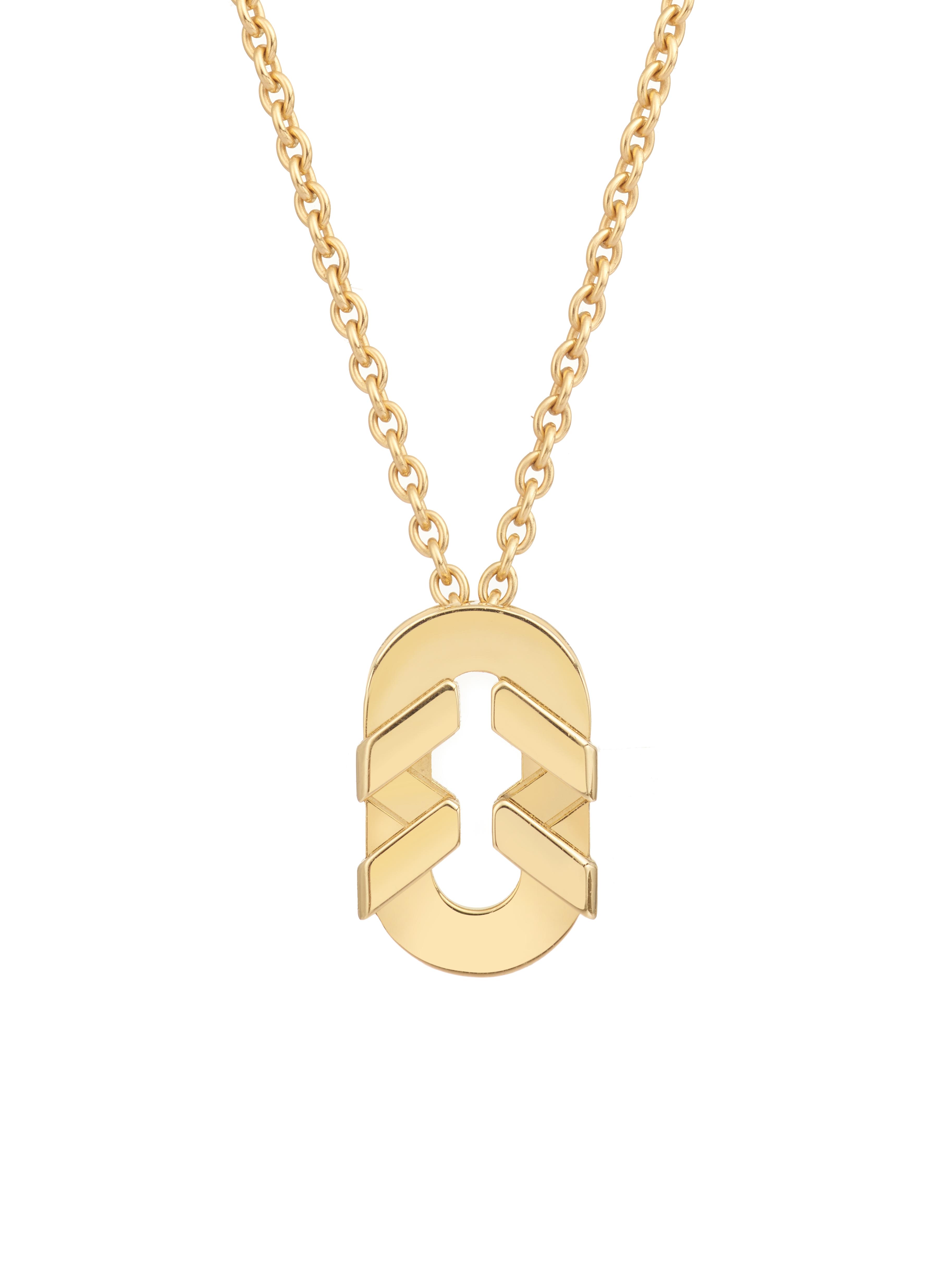 SAKS EST. 1924 Women's Helix Pendant 18K Yellow Gold - Yellow Gold