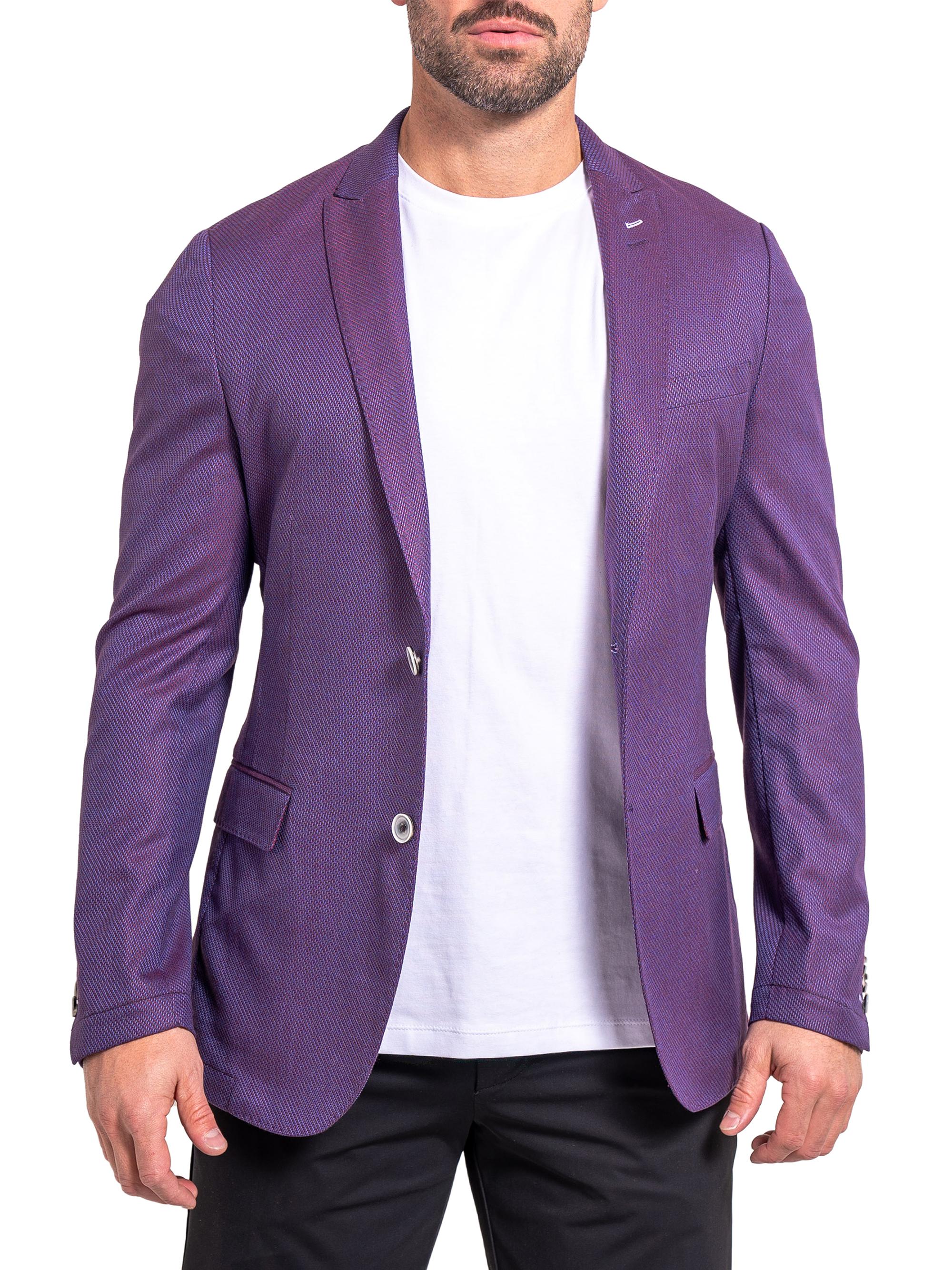 Maceoo Men's Descartes Evo Ascension Blazer - Purple