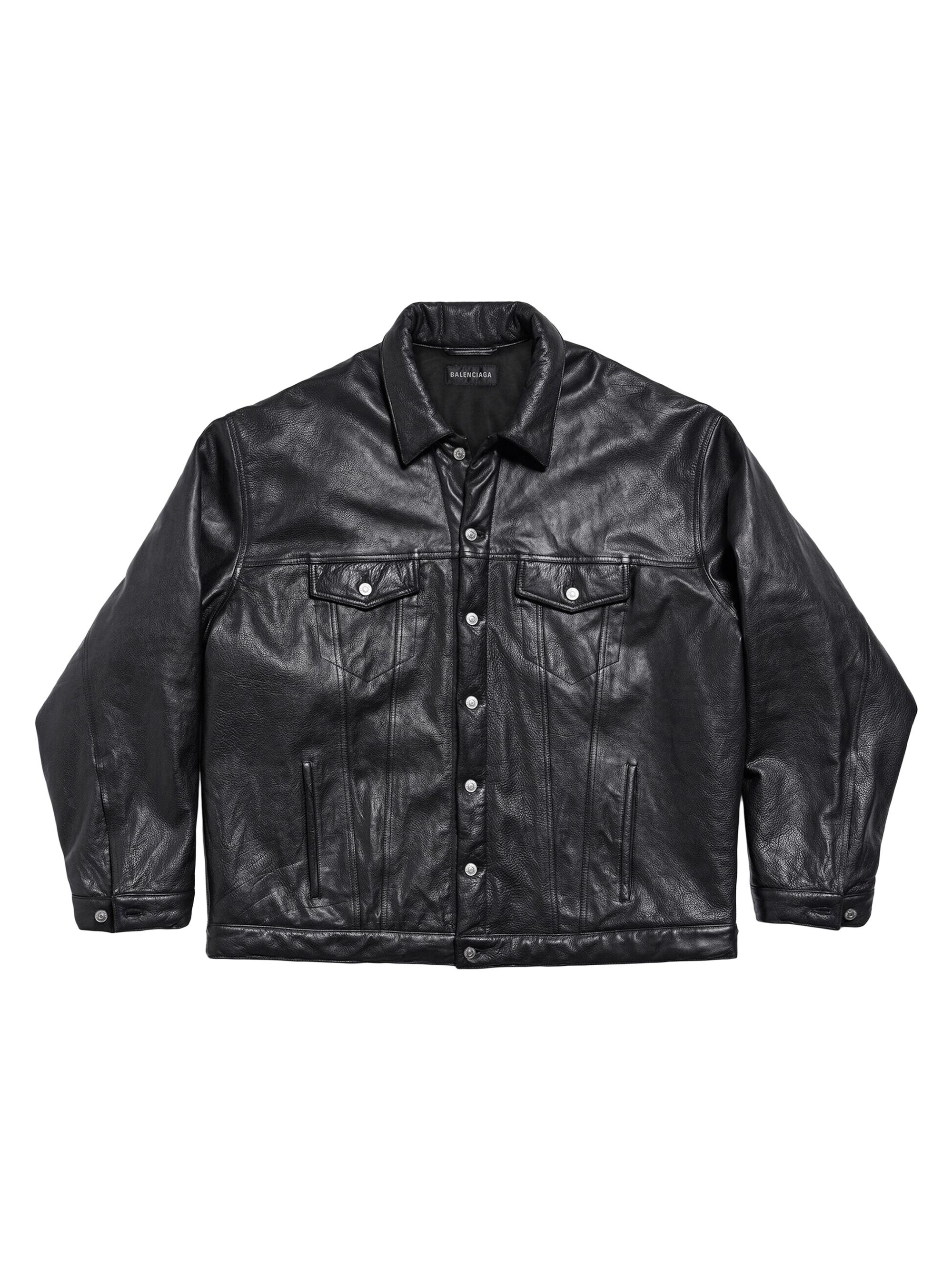 Balenciaga Upcycled Biker Jacket | Saks Fifth Avenue