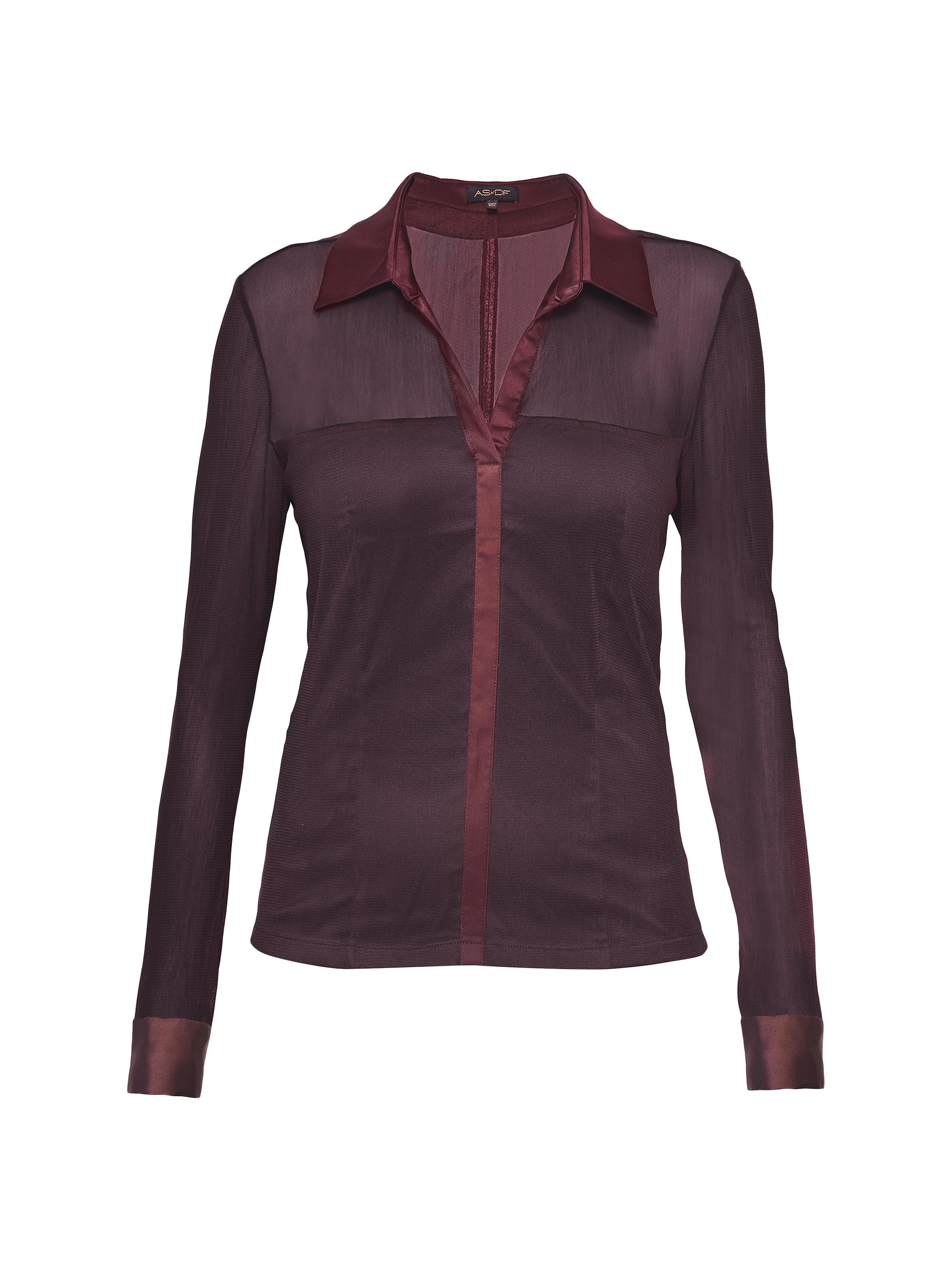 AS by DF Women's Escapade Stretch Blouse - Port Wine