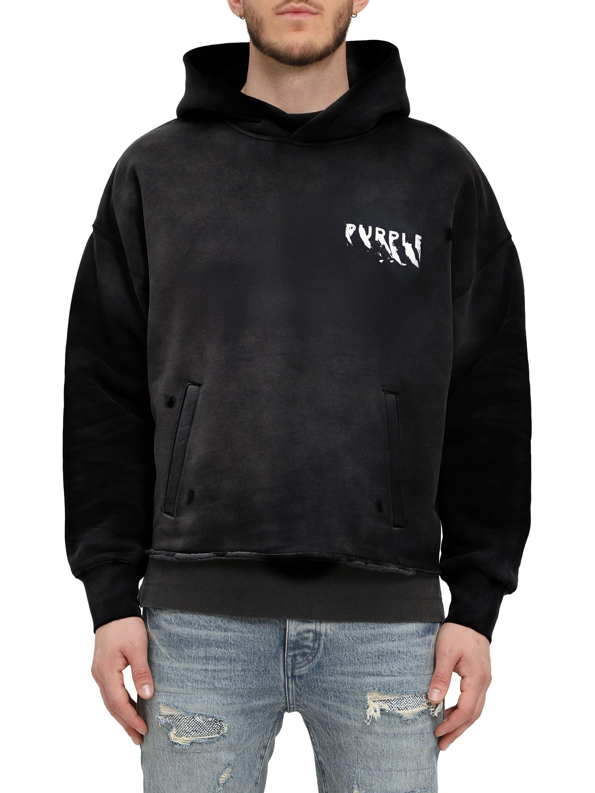 Purple Brand Heavyweight Fleece Logo Full-Zip Hoodie | Saks