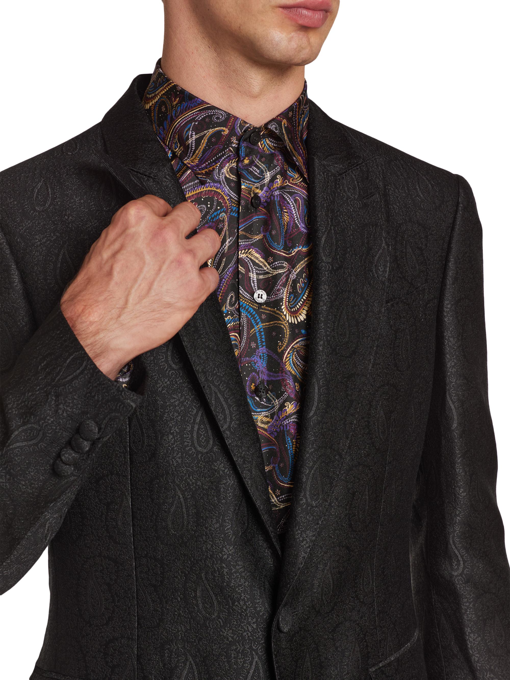 Etro Fuji All-Over Paisley Evening Jacket | Saks Fifth Avenue