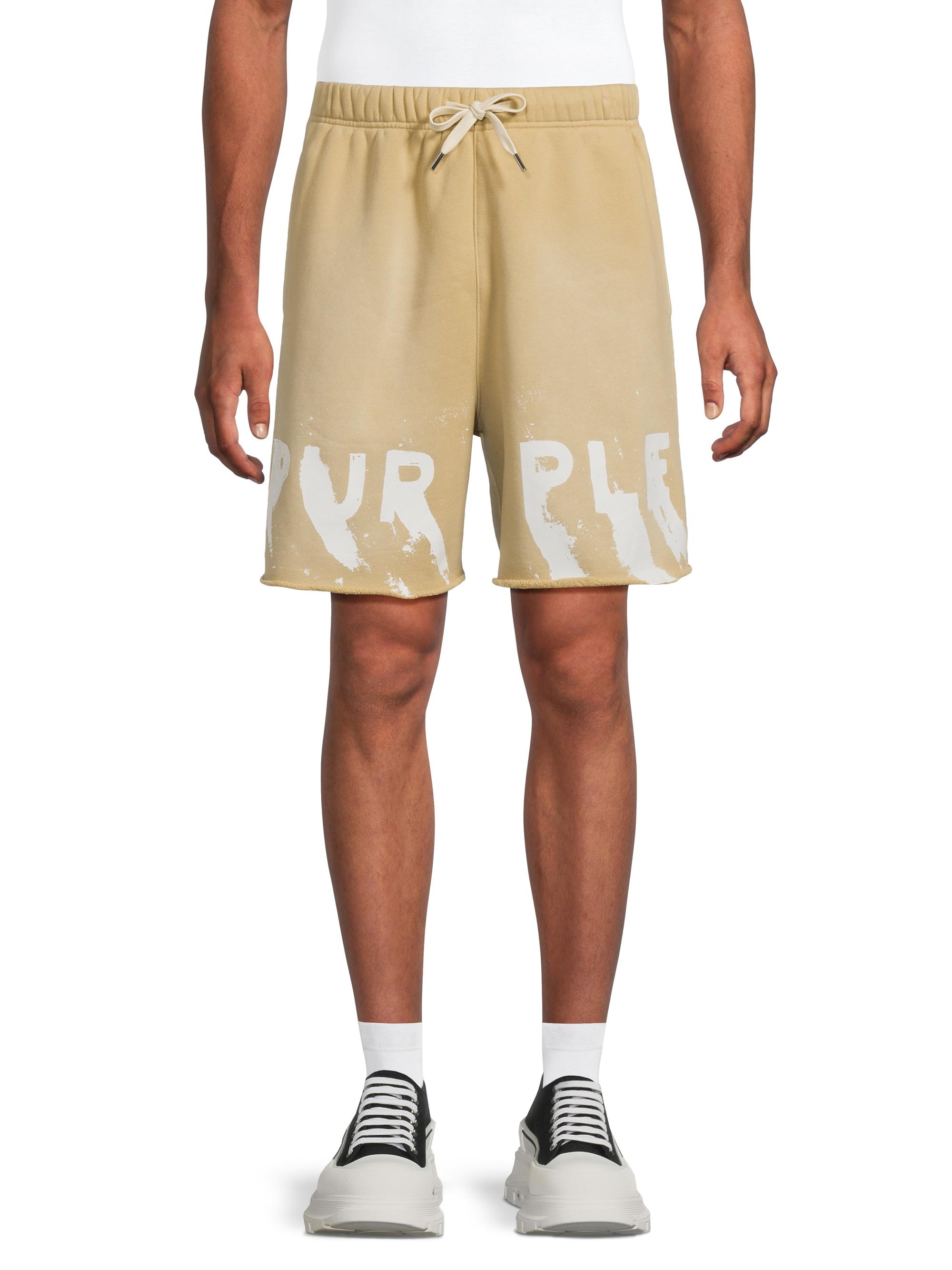 Logo Cotton Fleece Shorts