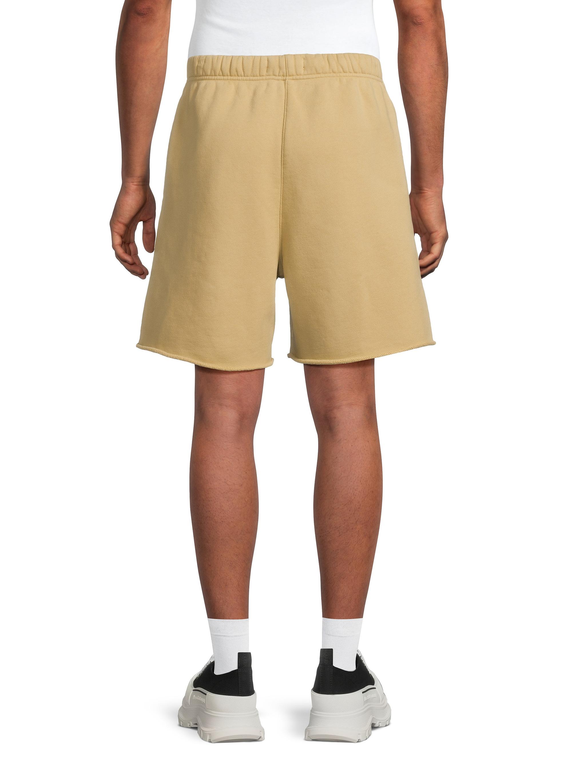 Logo Cotton Fleece Shorts