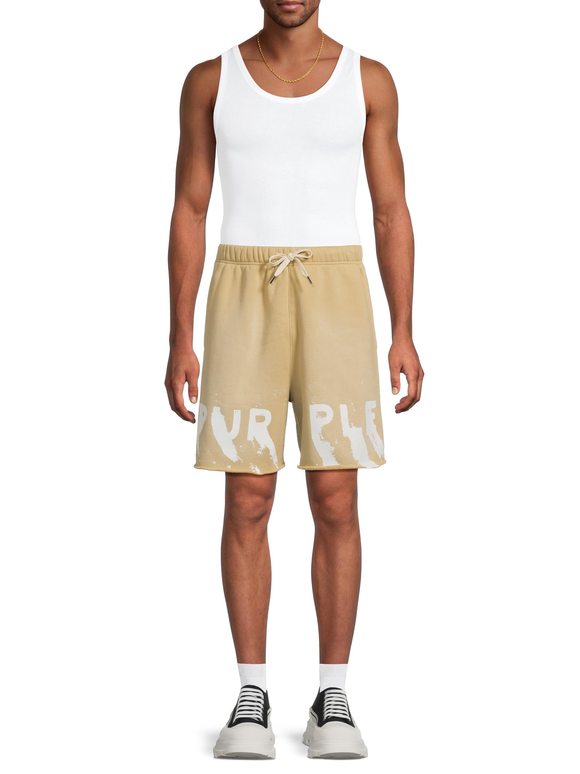 Logo Cotton Fleece Shorts