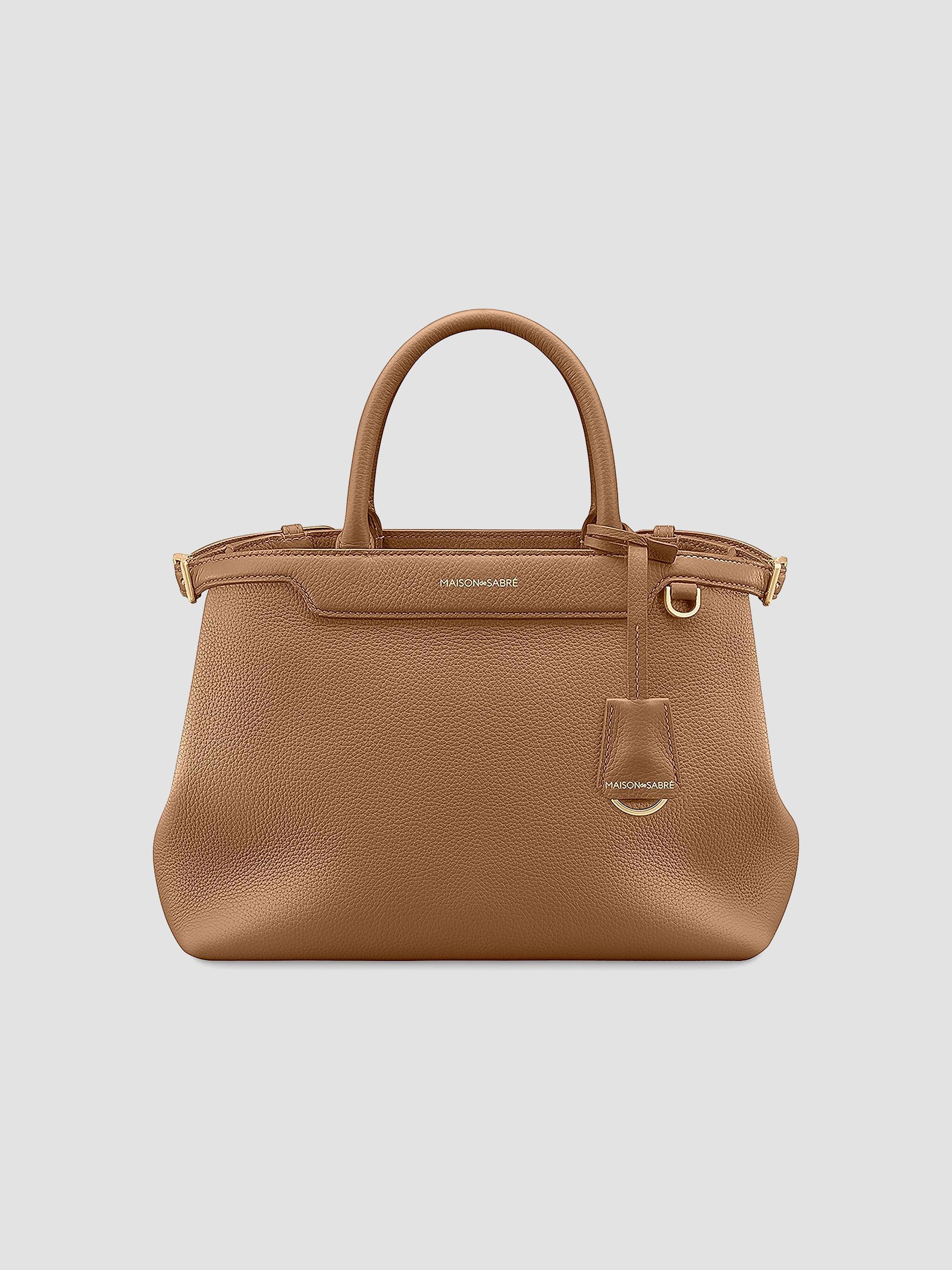 Maison de Sabre Women's The  Palais Top Handle Bag - Sandstone Brown | Thumbnail 10