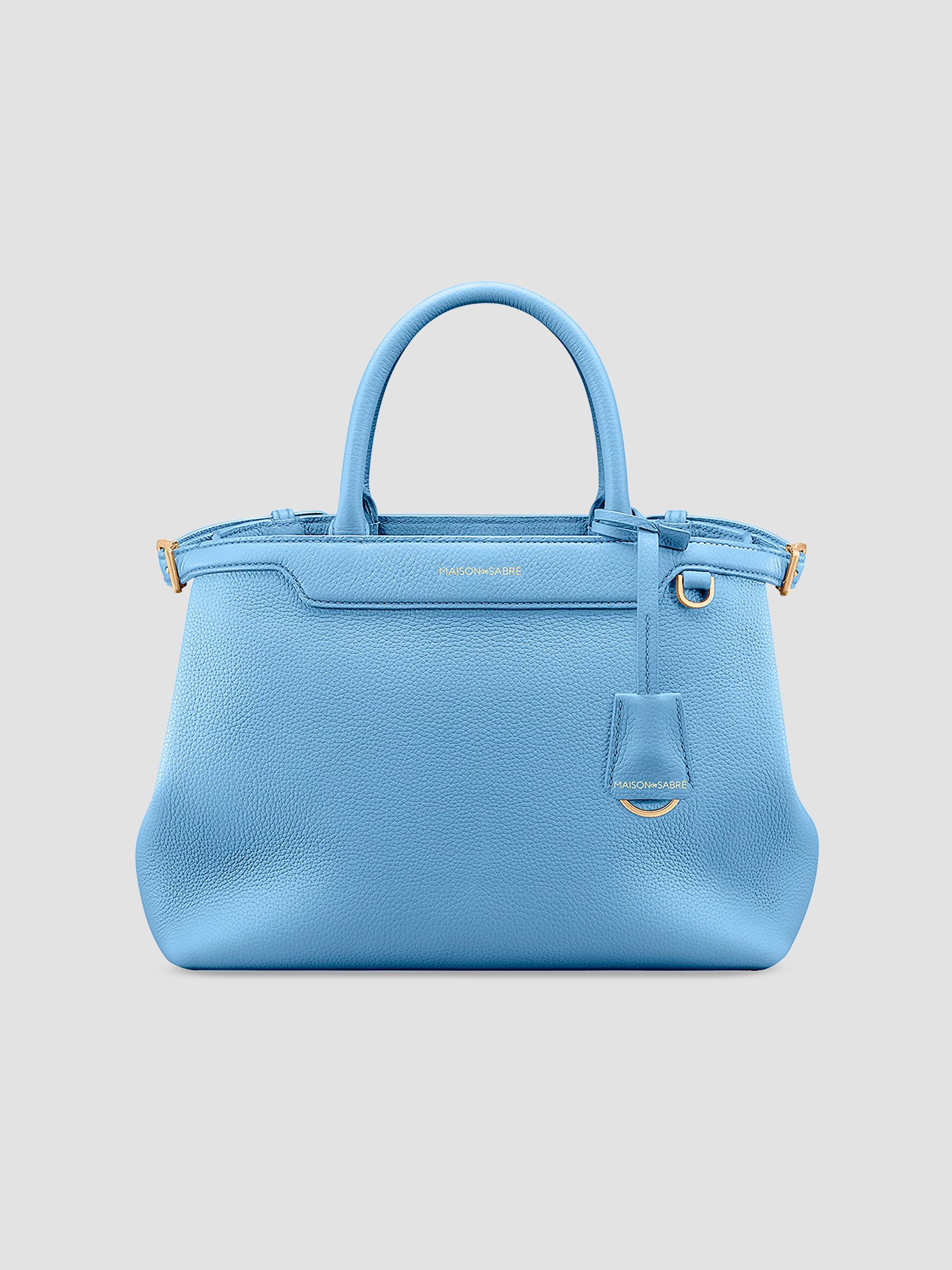 Maison de Sabre Women's The  Palais Top Handle Bag - Sky Blue | Thumbnail 9