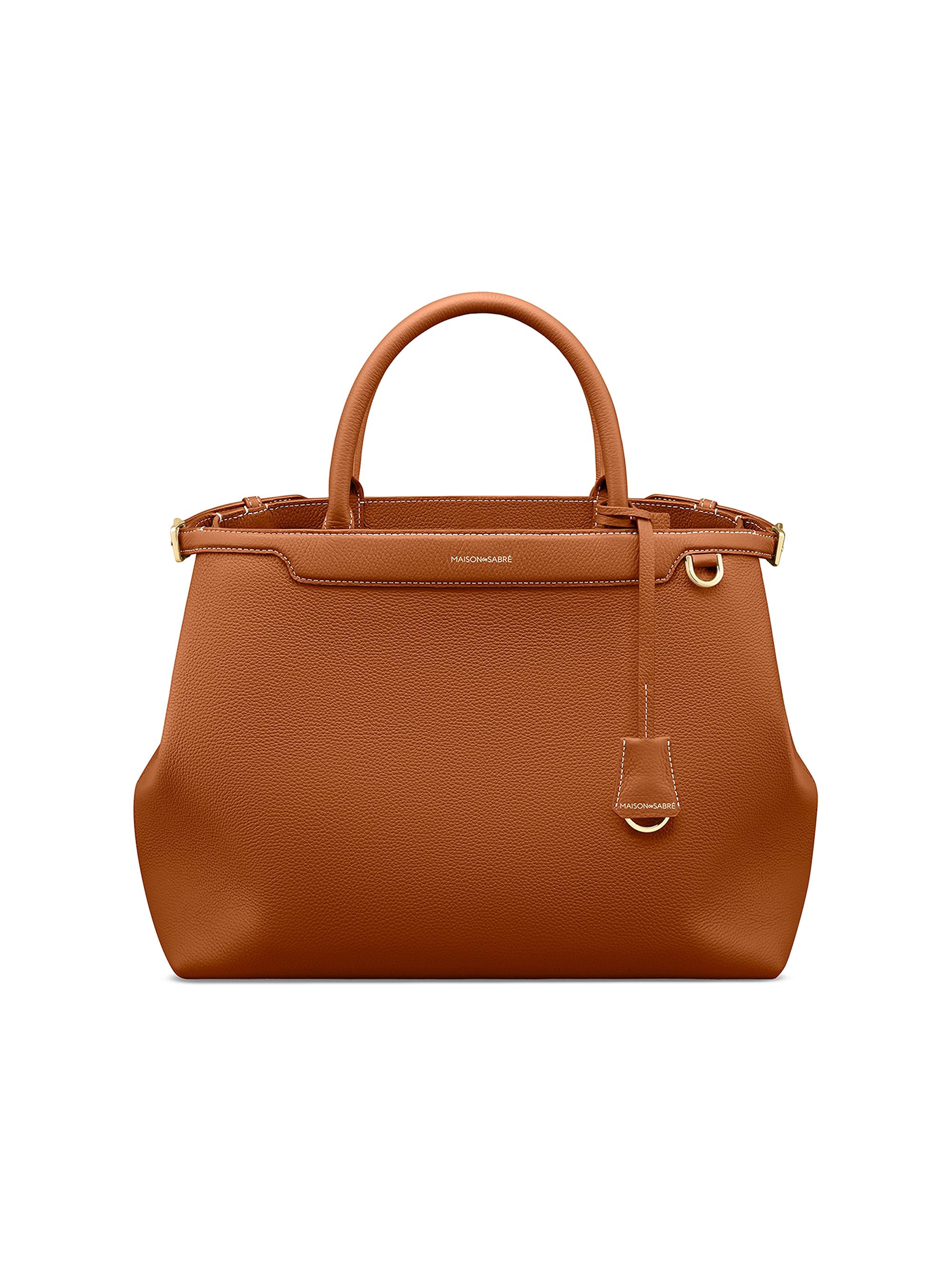 Maison de Sabre Women's The  Palais Top Handle Bag - Cashmere Clay