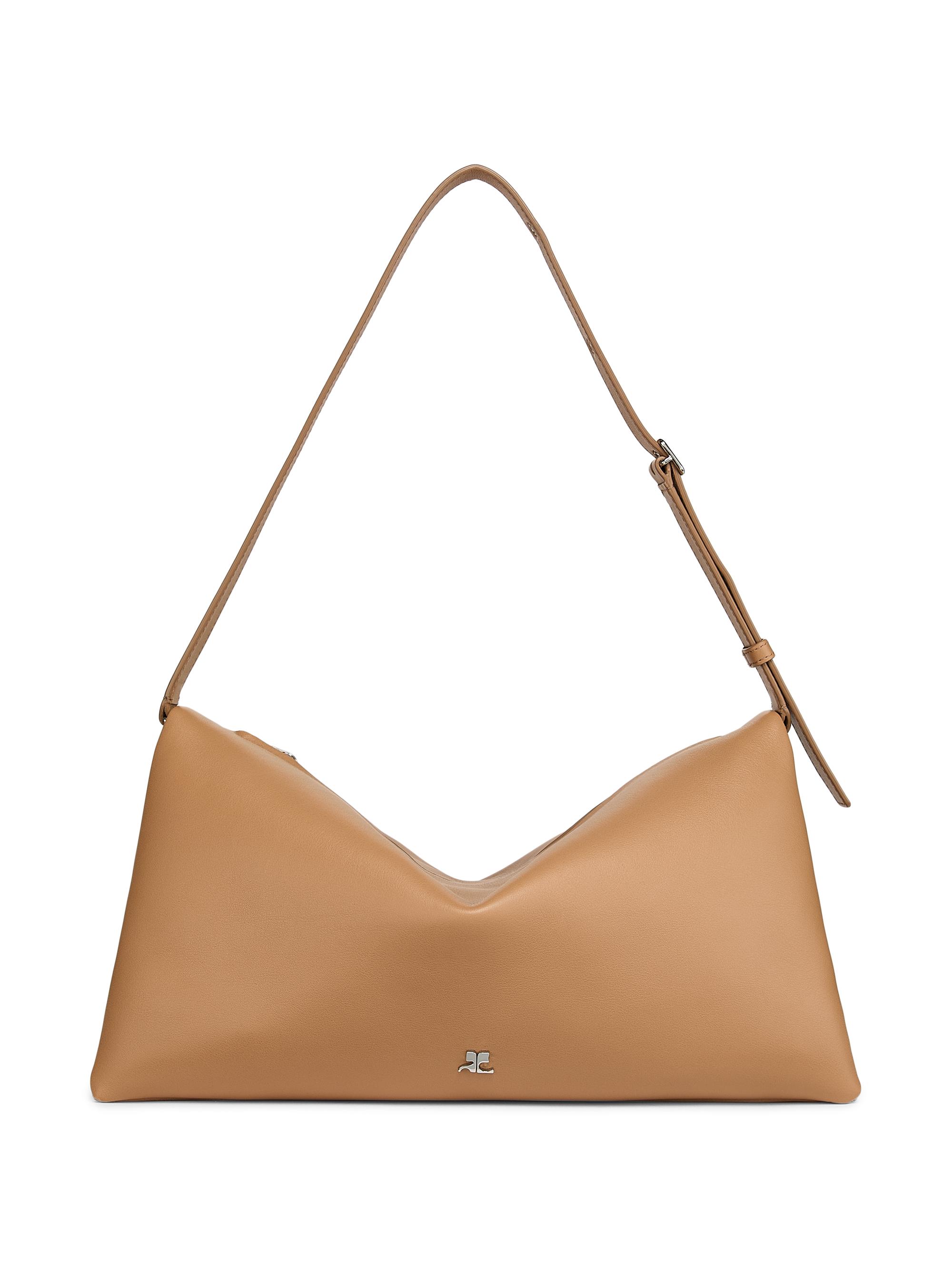 Courreges Women's Cuff Leather Shoulder Bag - Bronze | Thumbnail 8