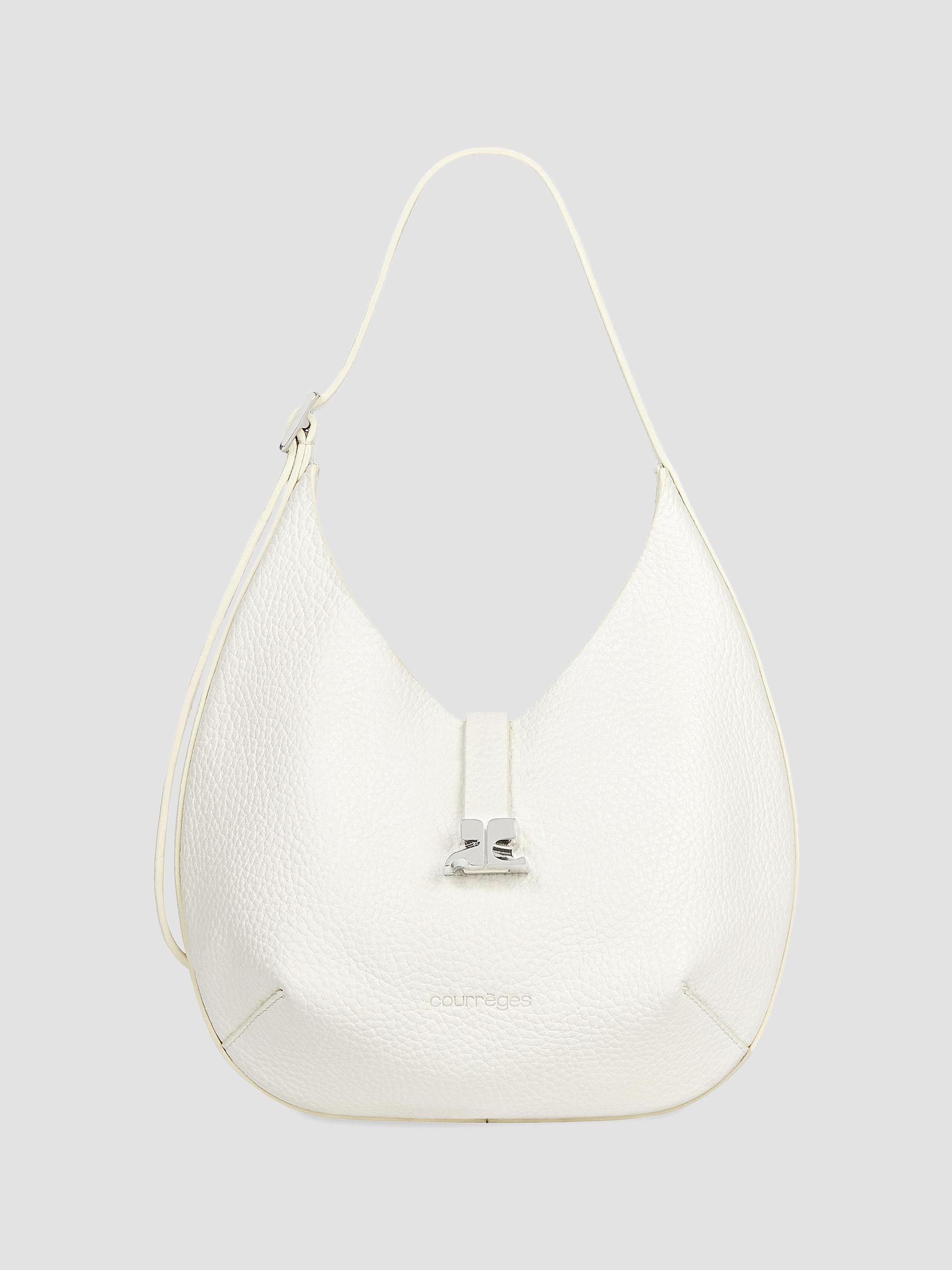 Courreges Women's  Holy Leather Hobo Bag - Heritage White | Thumbnail 5