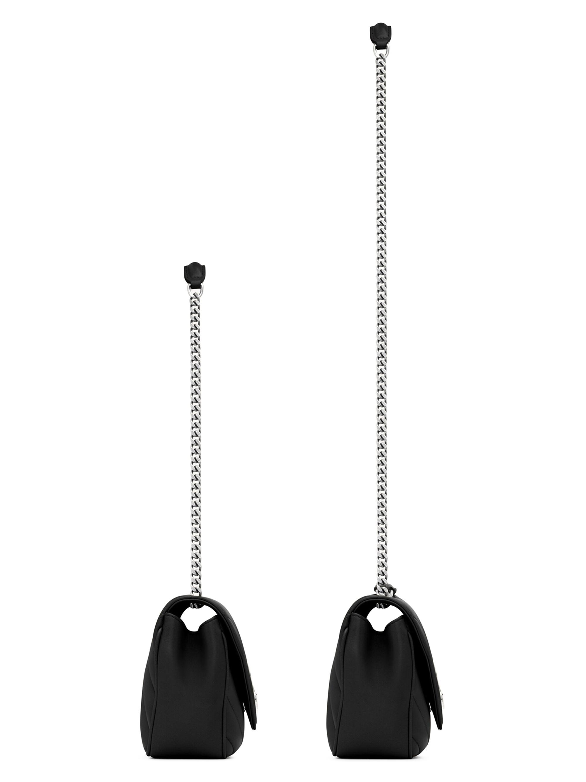 Loulou Small Shoulder Bag in Matelassé Lambskin