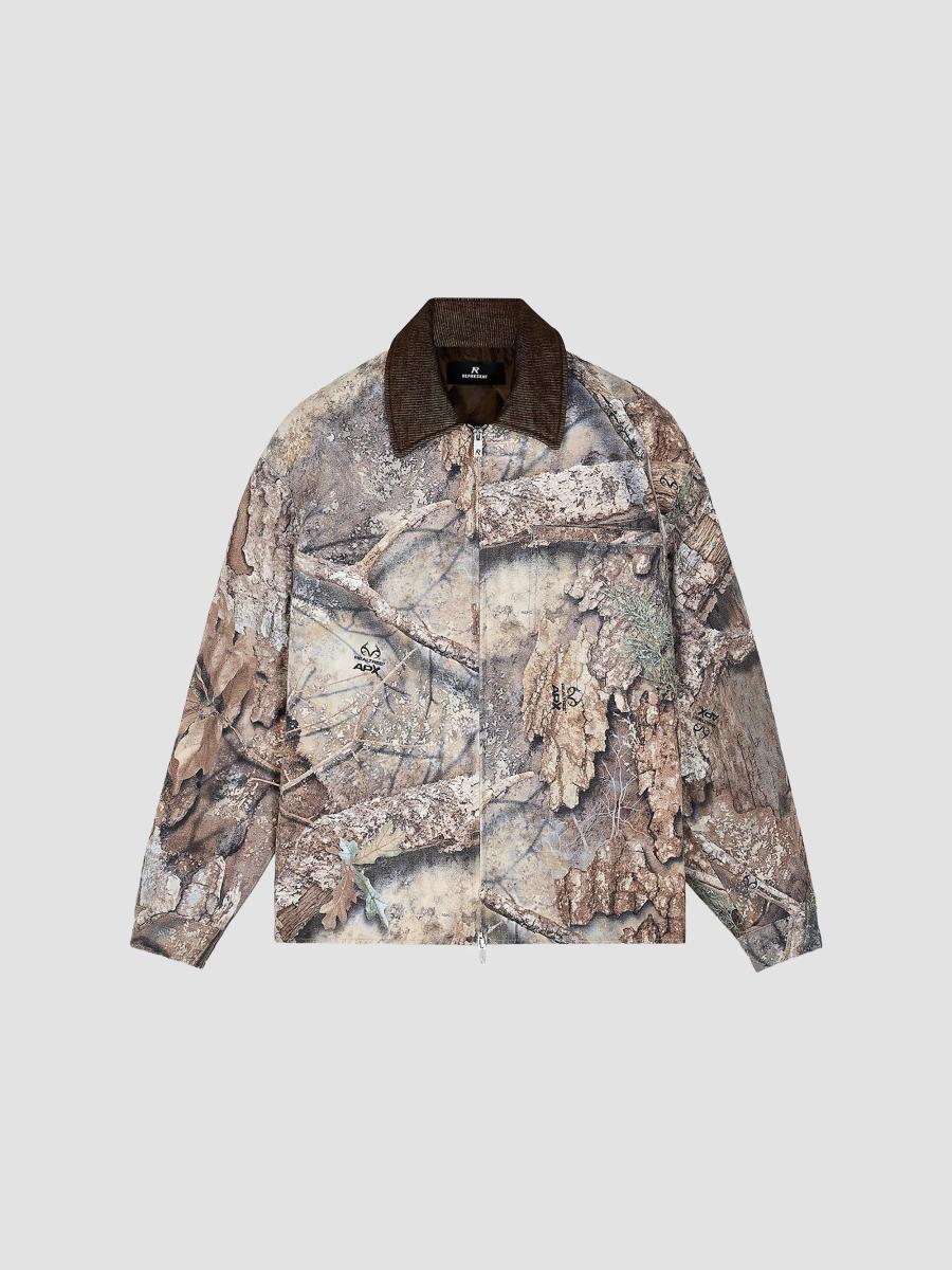 Represent Real Tree Camouflage Trucker Jacket | Saks Fifth Avenue