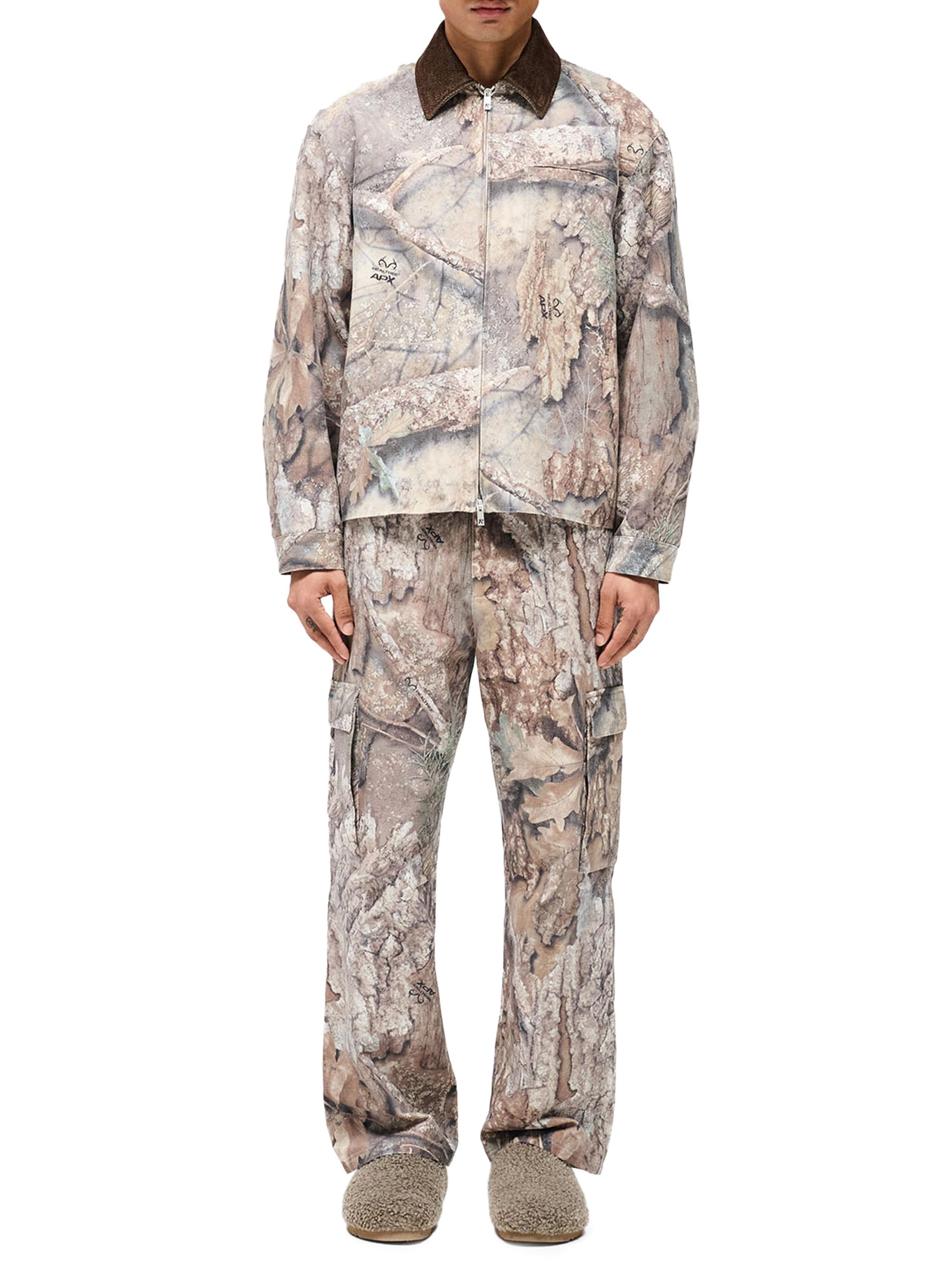 Represent Men's Real Tree Camouflage Trucker Jacket - Camouflage