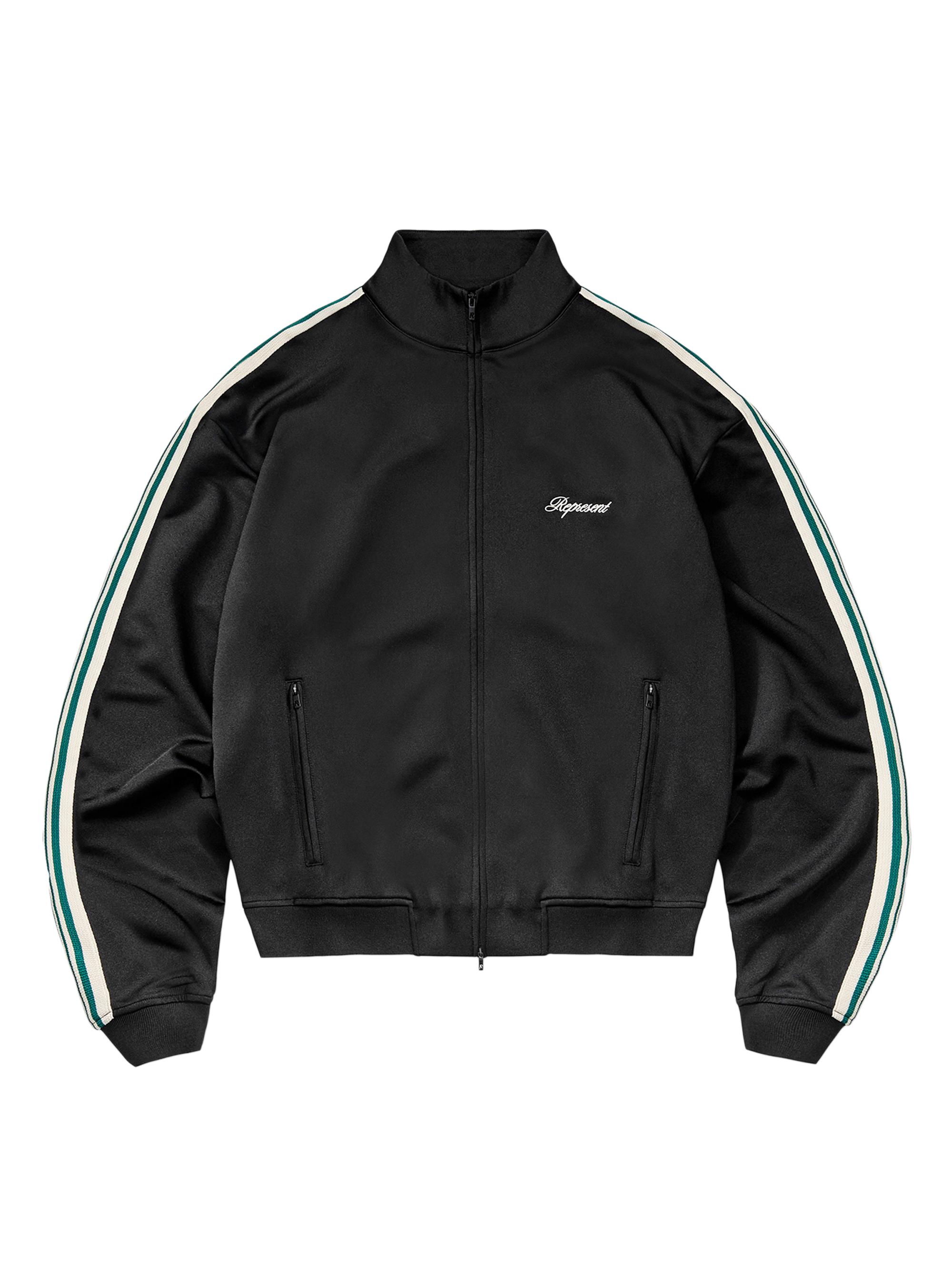 Represent Men's Taped Track Jacket - Jet Black