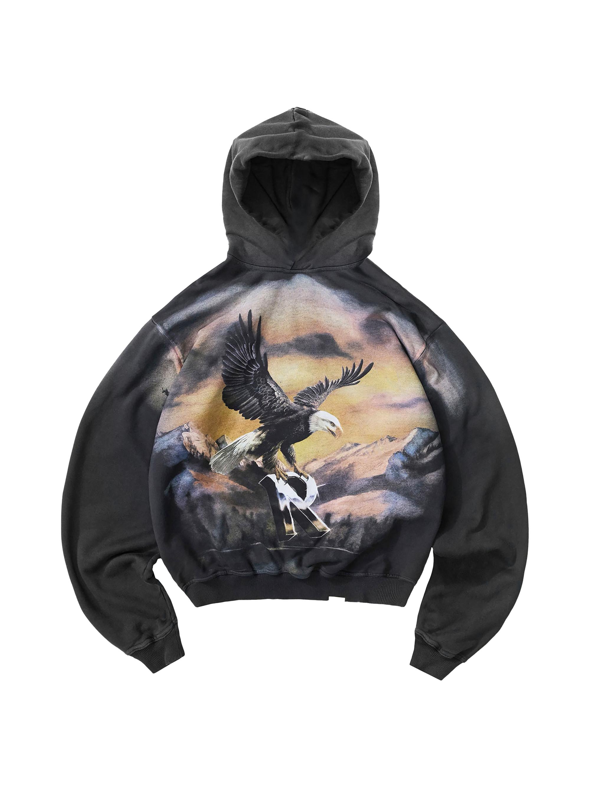 Balenciaga Paris Tropical Round Hoodie Oversized | Saks Fifth Avenue