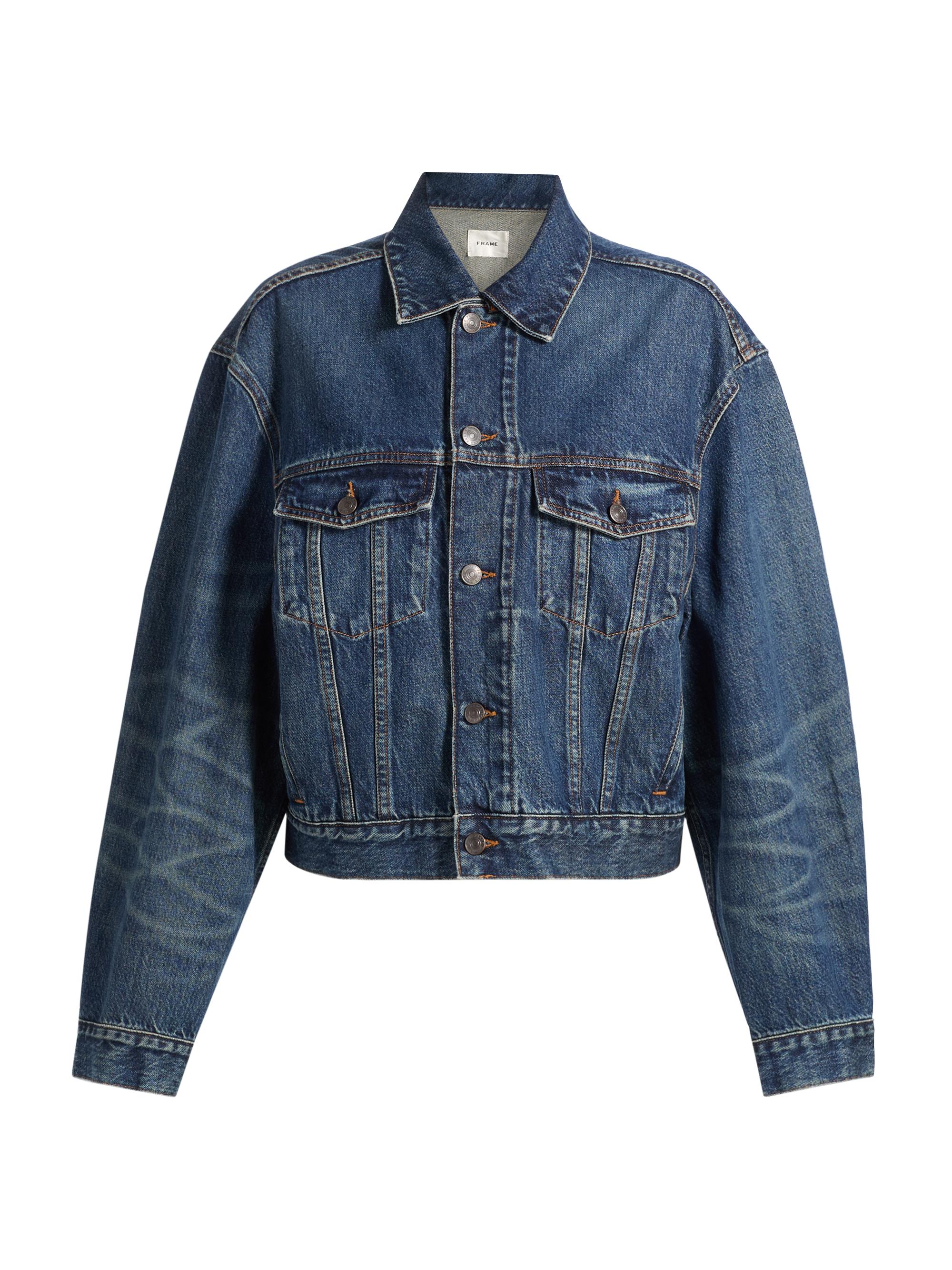 FRAME Women's The Curve Denim Jacket - Formula