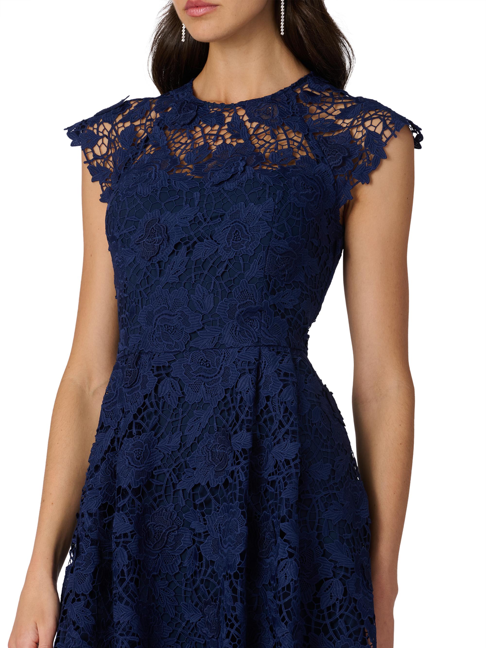 Brena Guipure Lace Cocktail Dress