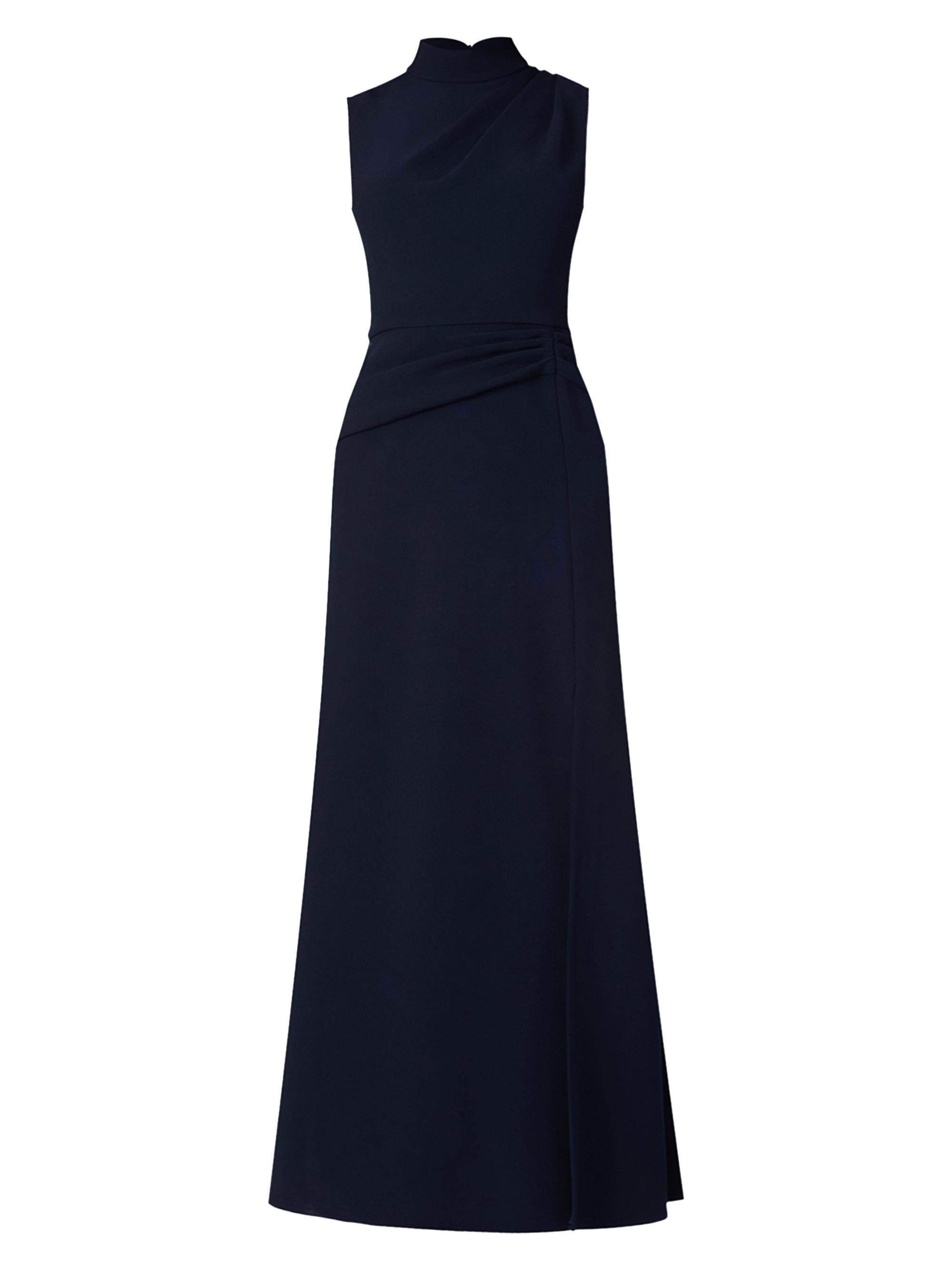 slim fit dress slacks Shoshanna Women's Verena Draped Midi-Dress - Wine main image 0