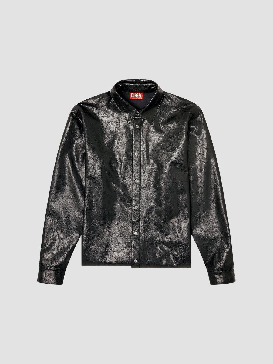 Diesel S-Simply-Qmbu Point Collar Shirt | Saks Fifth Avenue