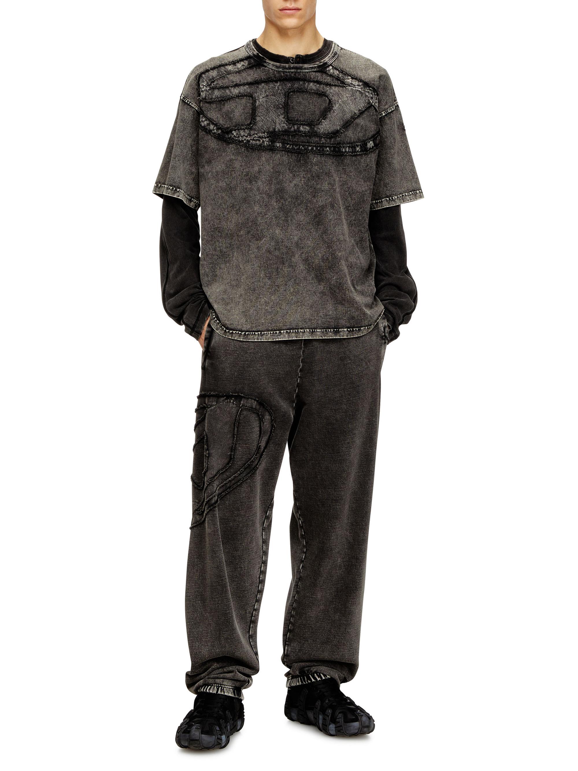 Diesel Logo Cotton Crewneck T-Shirt | Saks Fifth Avenue