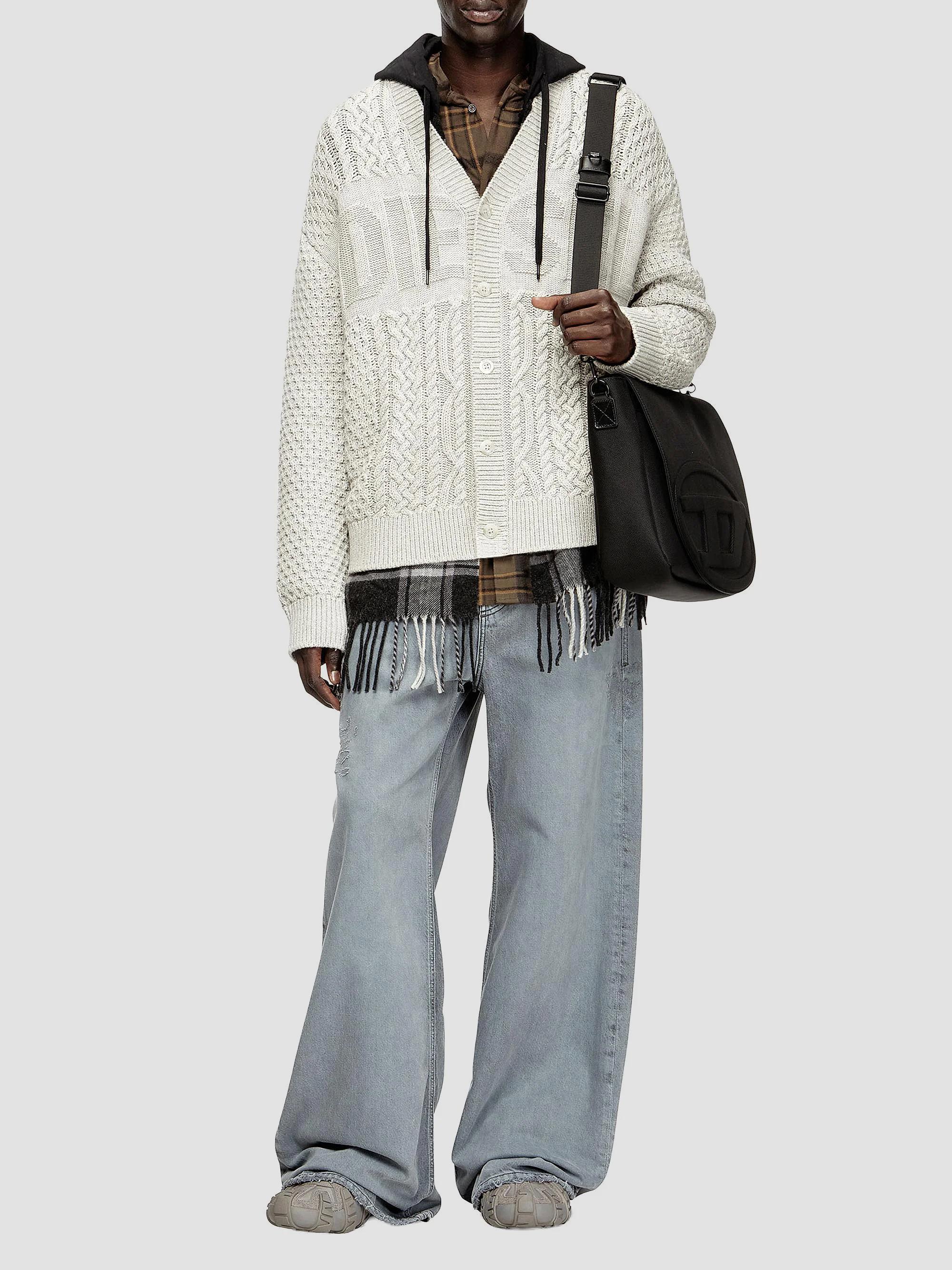 Diesel K-Antoine Wool-Cotton Cardigan | Saks Fifth Avenue