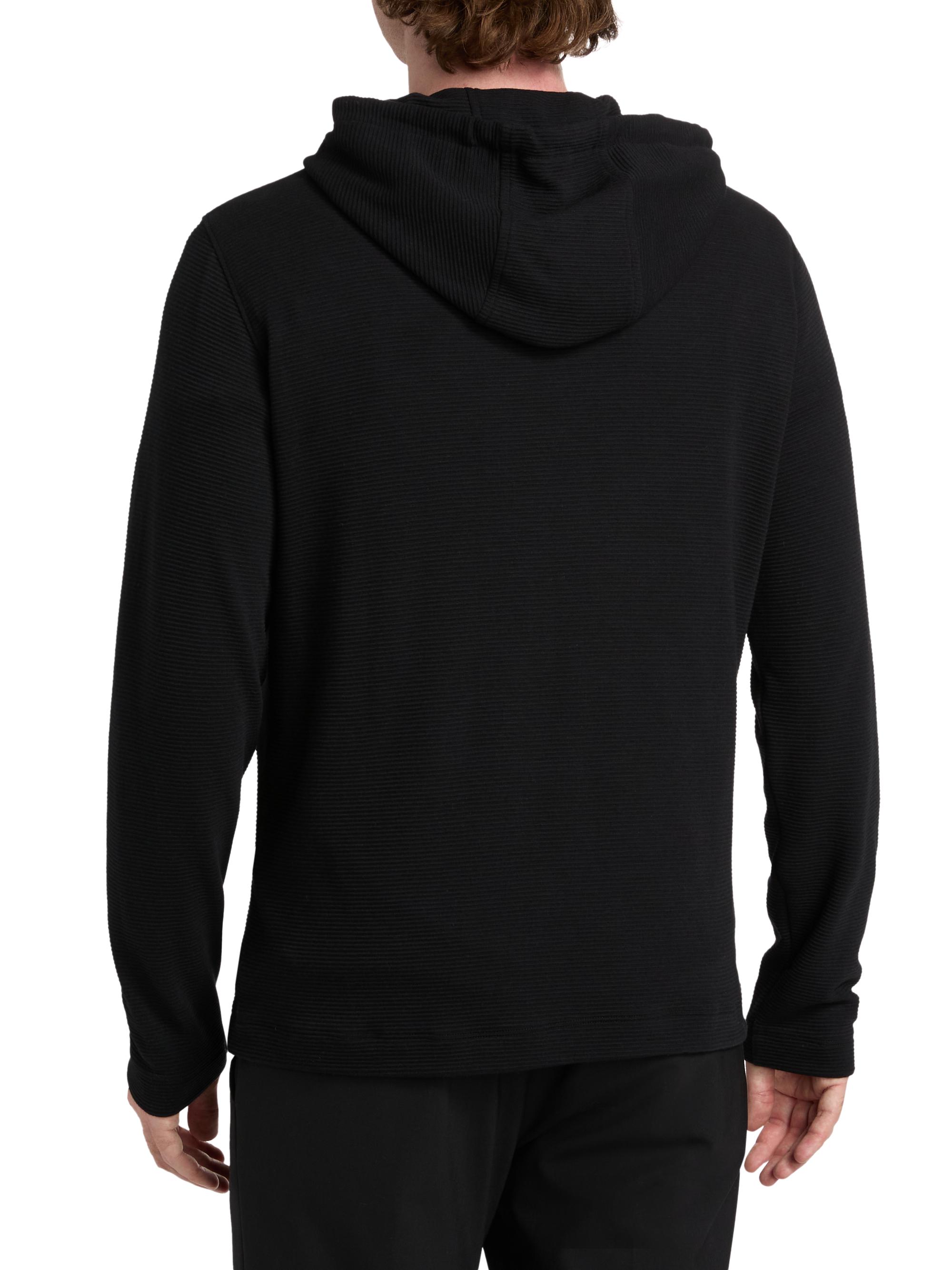 Theory Delroy Striped Jacquard Hoodie | Saks Fifth Avenue