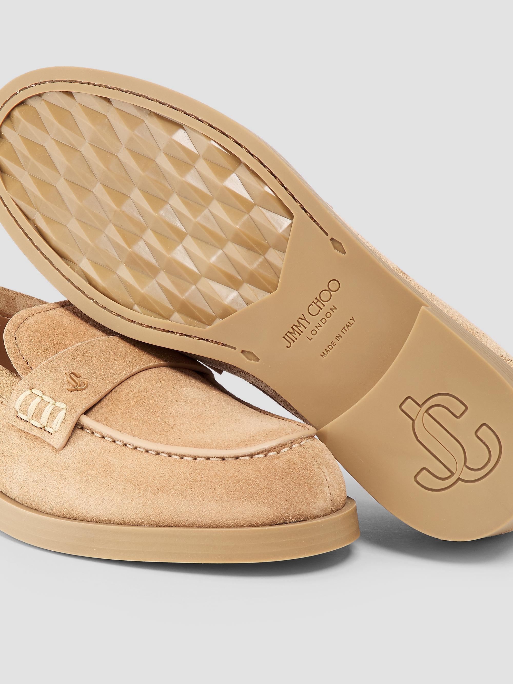 Jimmy Choo Ivy Velvet Suede Loafers | Saks Fifth Avenue display picture 1