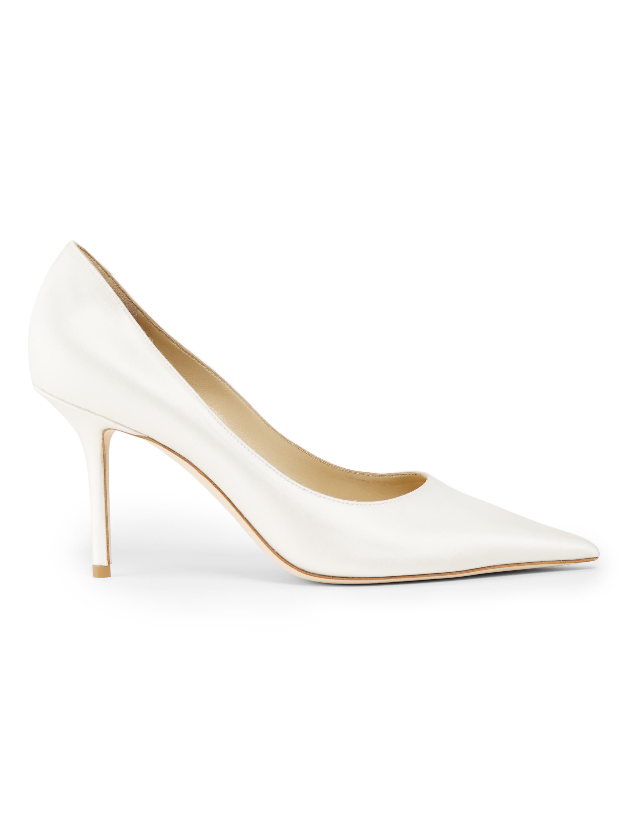 Jimmy Choo Women's Love 85MM Satin Pumps -
