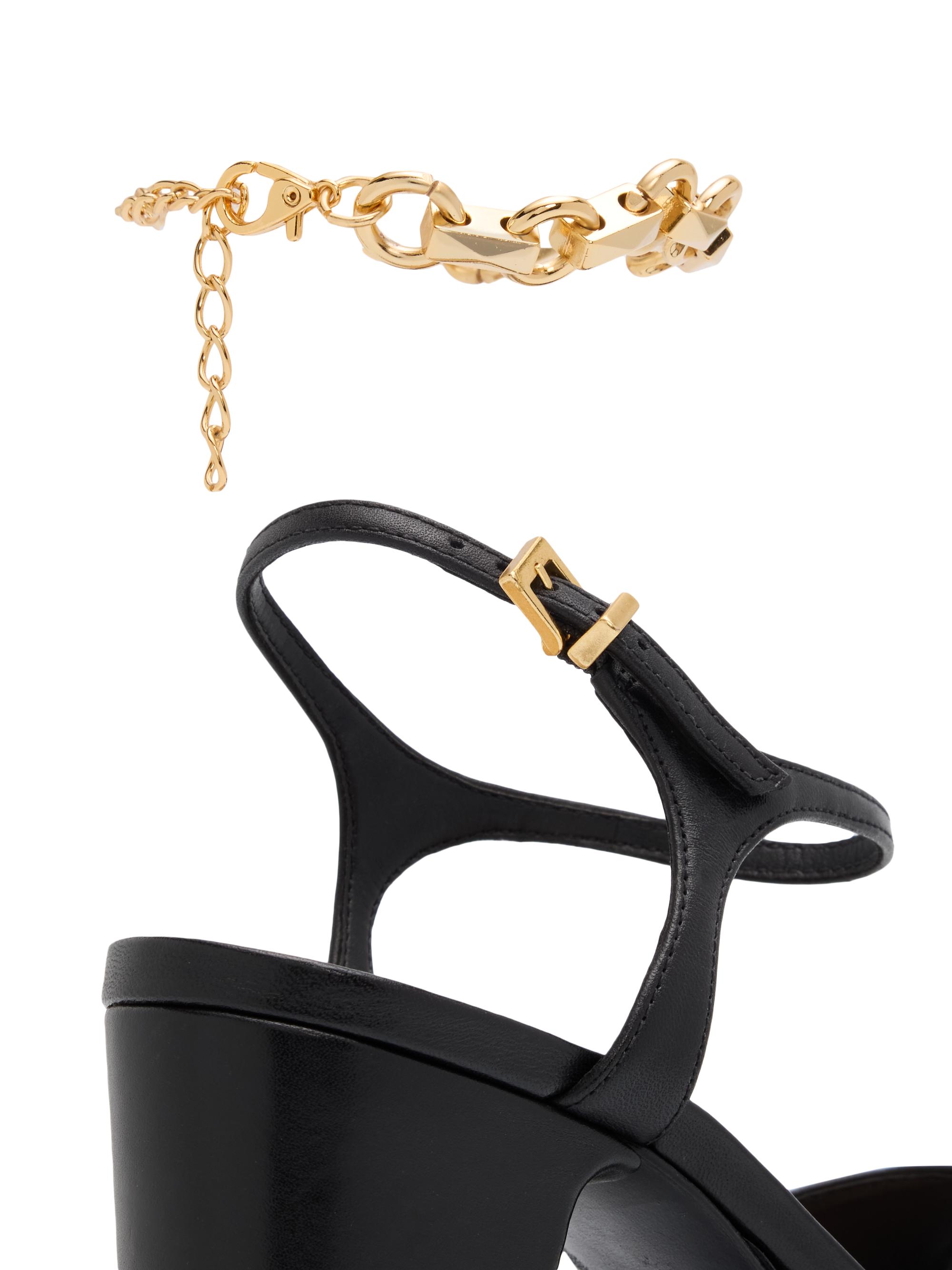 Schutz Lys 120MM Leather Platform Sandals | Saks Fifth Avenue