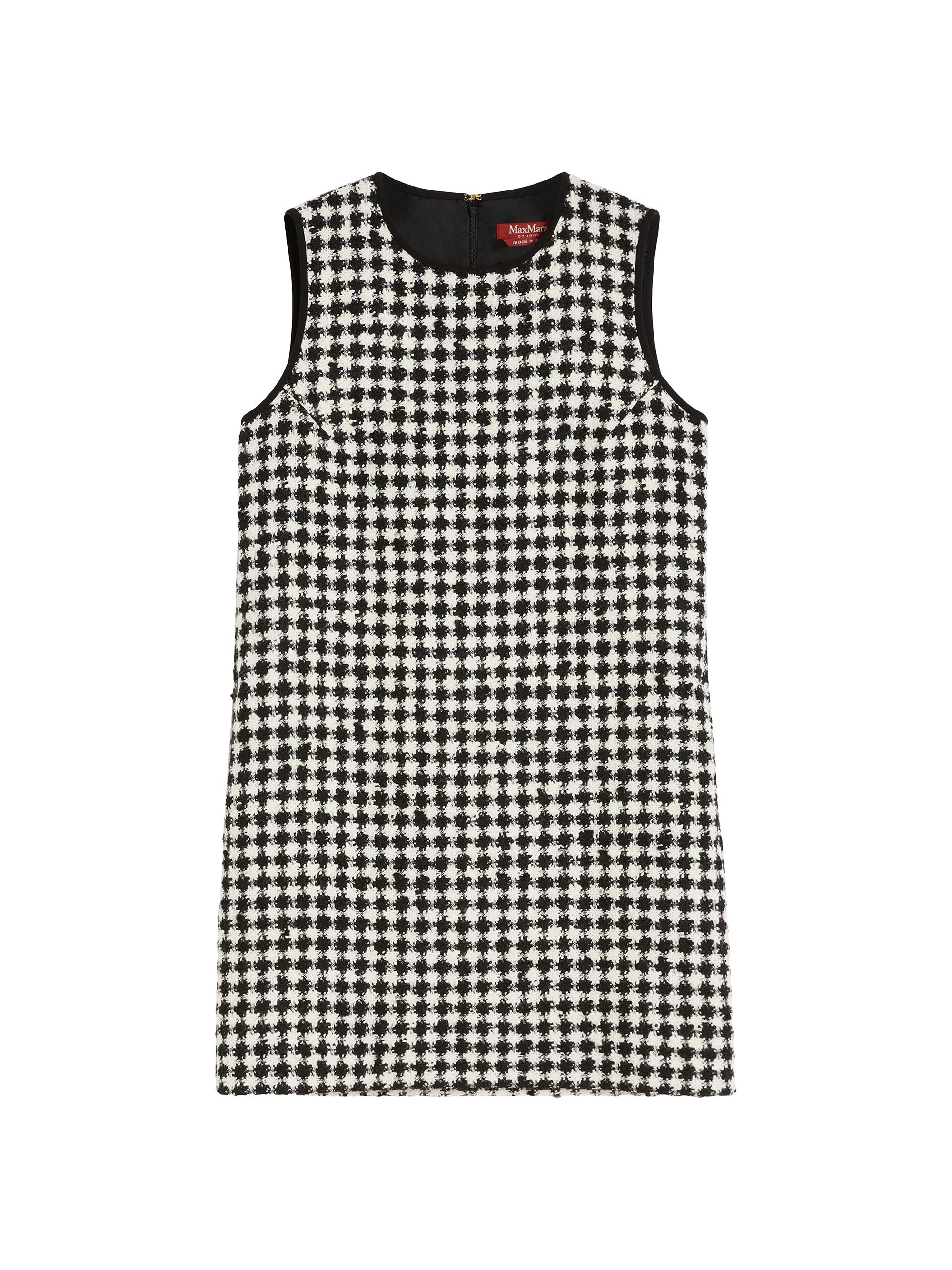 Max Mara Women's Wool Blend Dress - White Black