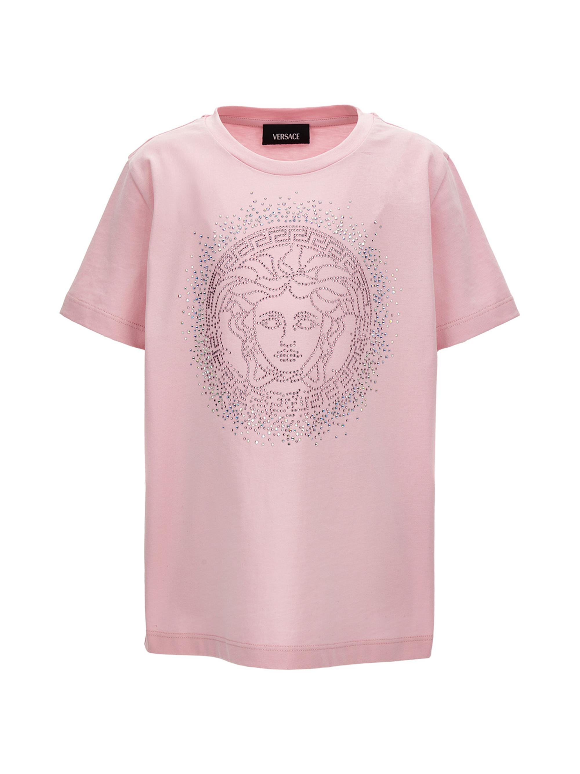 Versace Little Girl's & Girl's Medusa Jersey T-Shirt - Pastel Pink