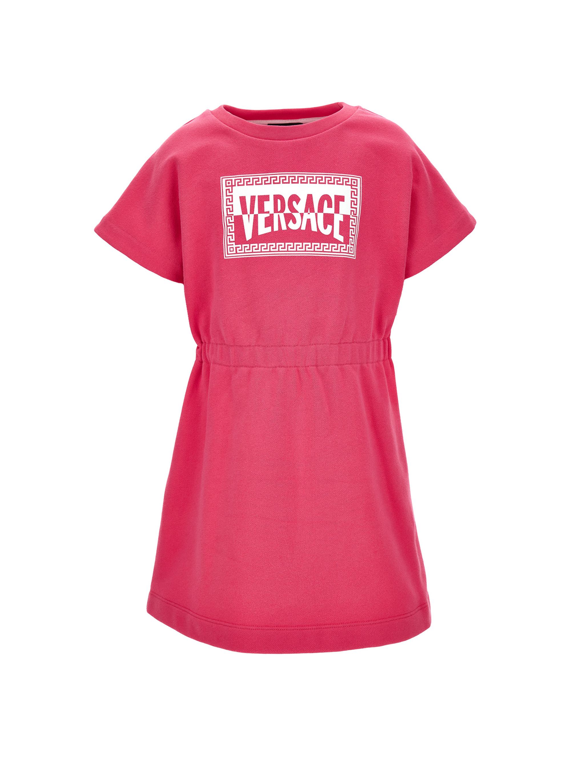 Little Girl's & Girl's Teddy Logo Sweatshirt Dress