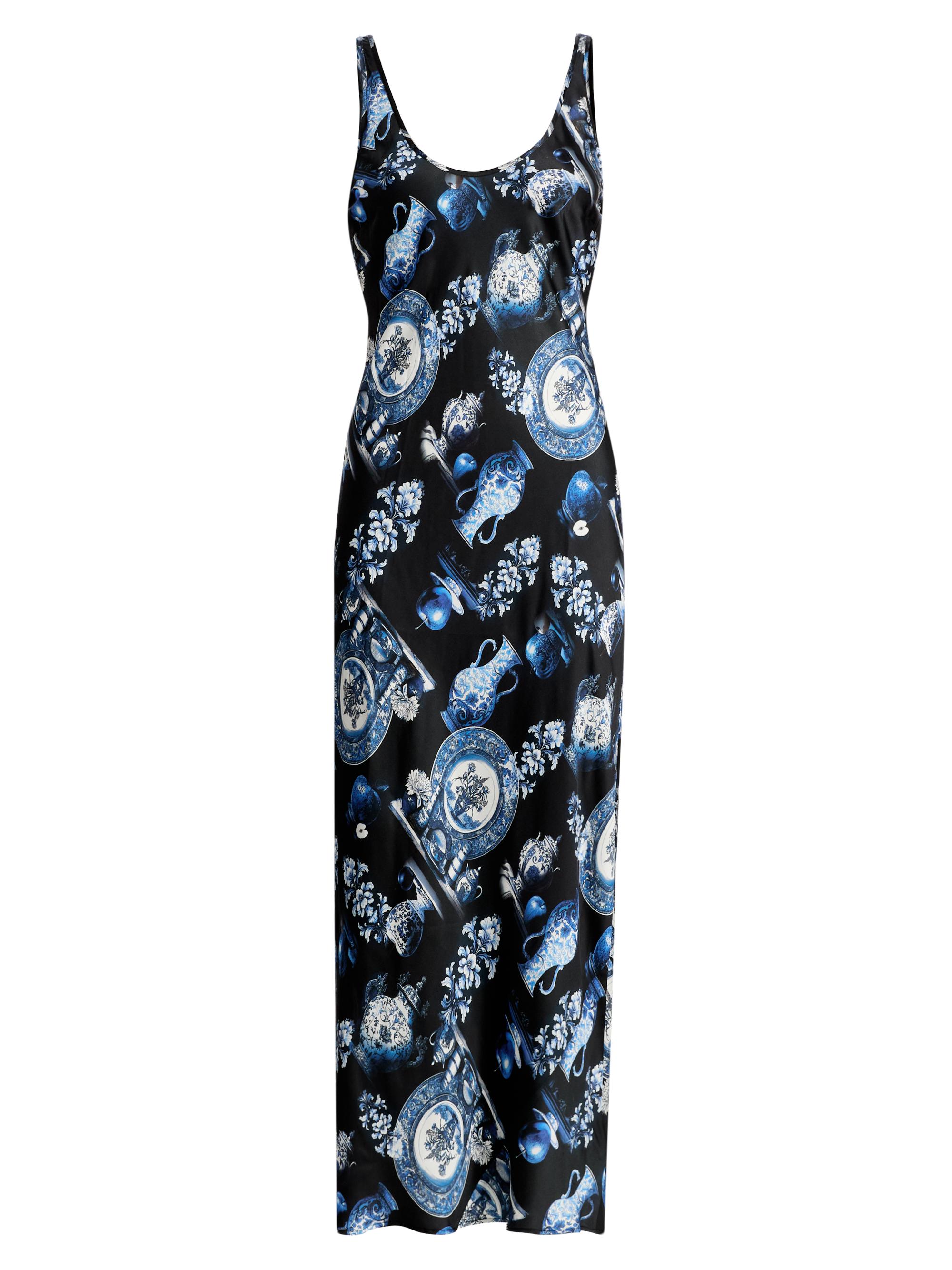 Akiya Toile Tank Midi-Dress