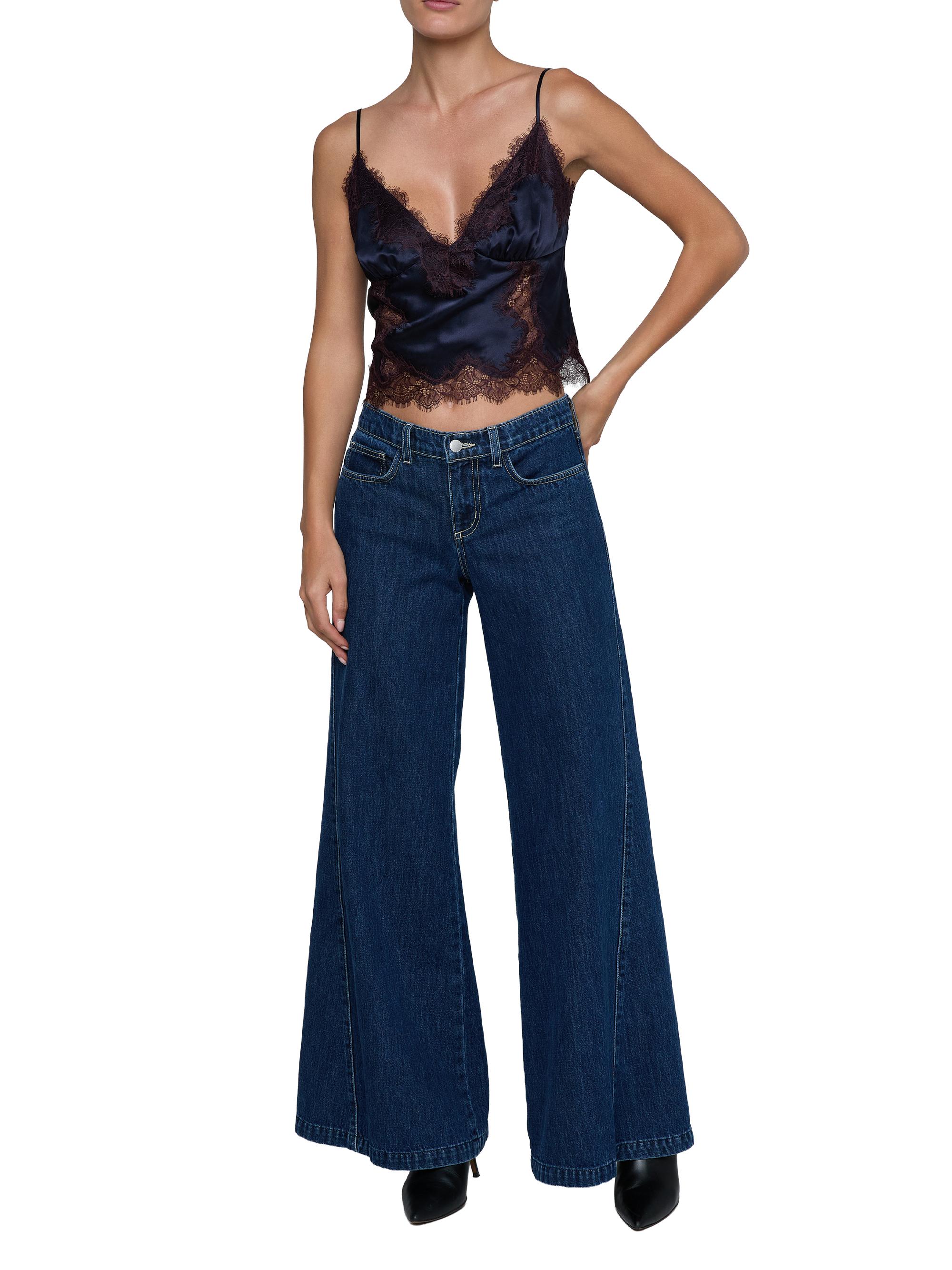 【新品未使用タグ付き】Lace Docking Camisole 0400025756853_MIDNIGHTDARKMALB