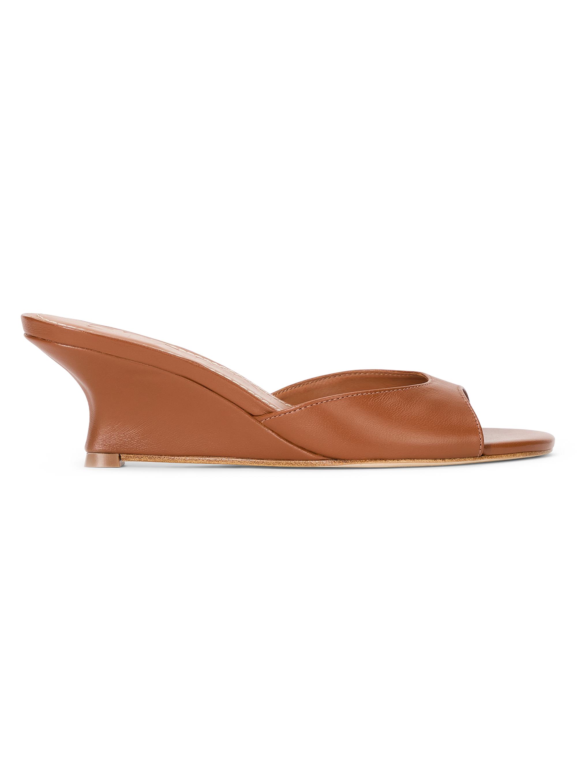 Staud Women's Brigitte 60MM Wedge Mules - Tabac