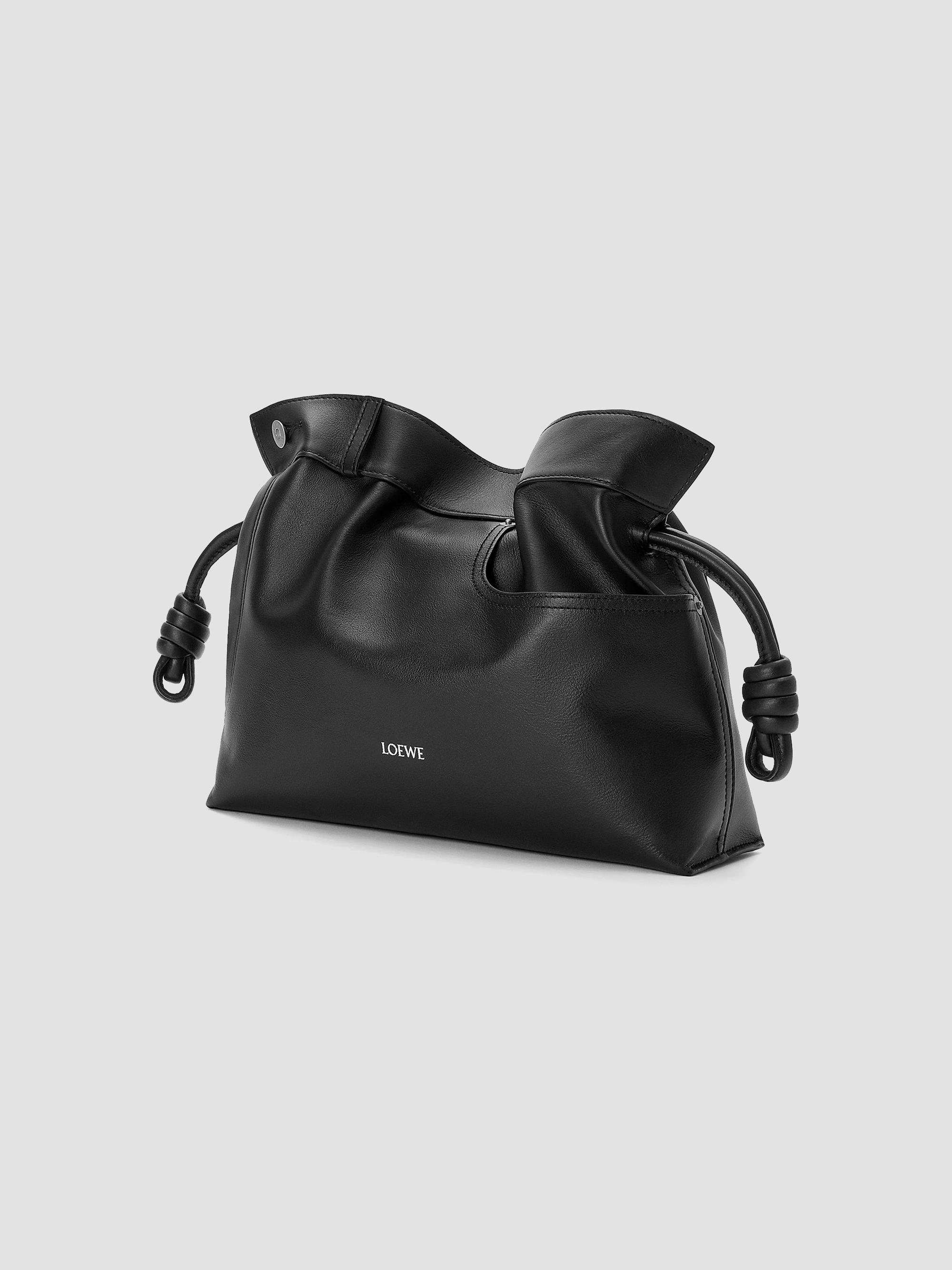 LOEWE Medium Panta Flamenco Leather Clutch | Saks Fifth Avenue