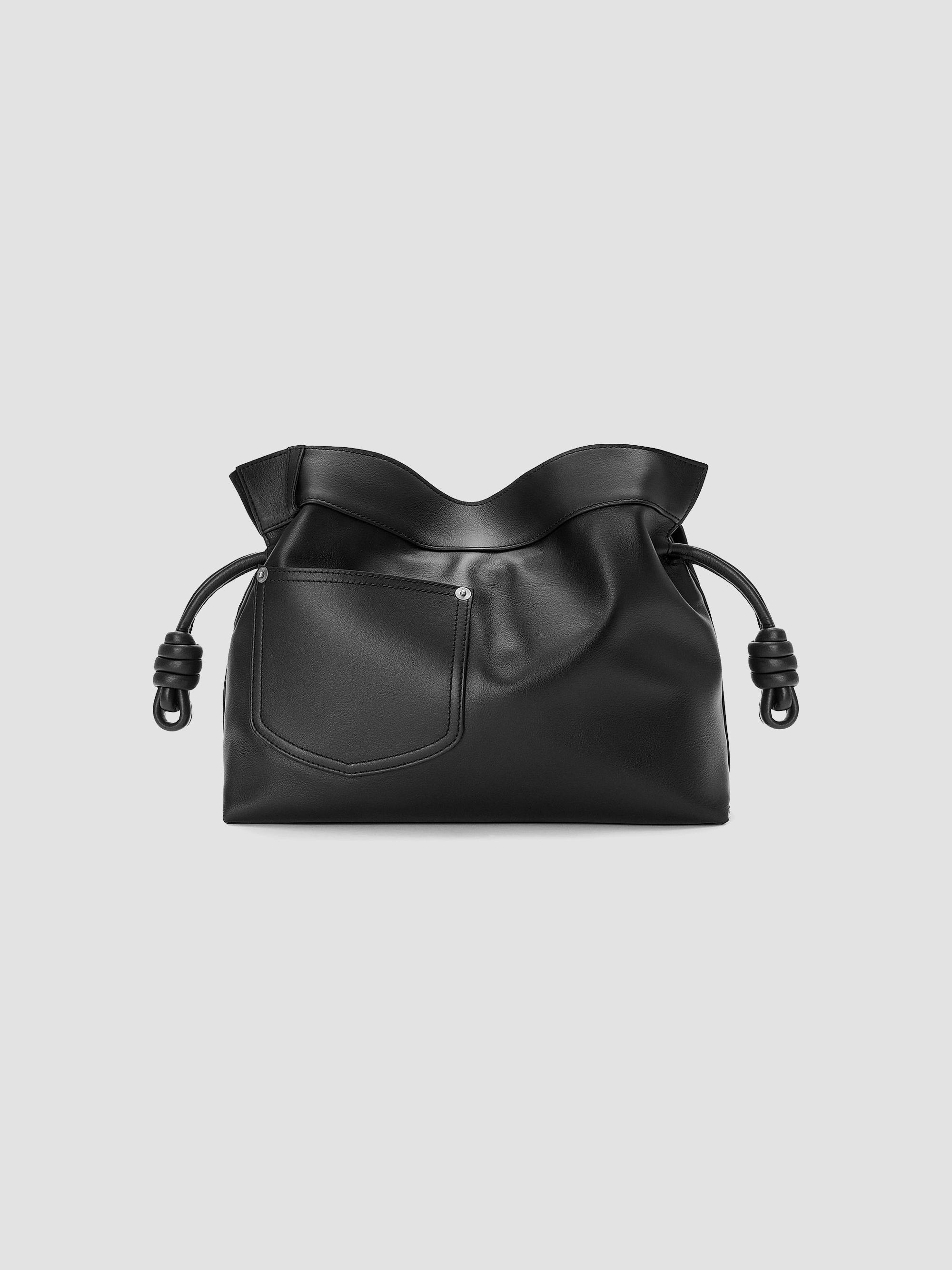 LOEWE Medium Panta Flamenco Leather Clutch | Saks Fifth Avenue